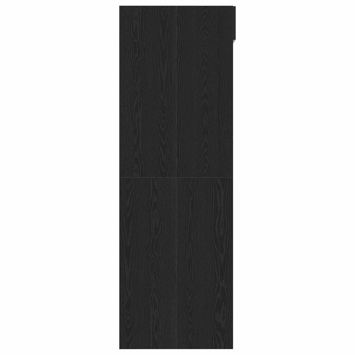 Wasmachinekast Zwart Eiken 67,5 x 68 x 200 cm Bewerkt hout