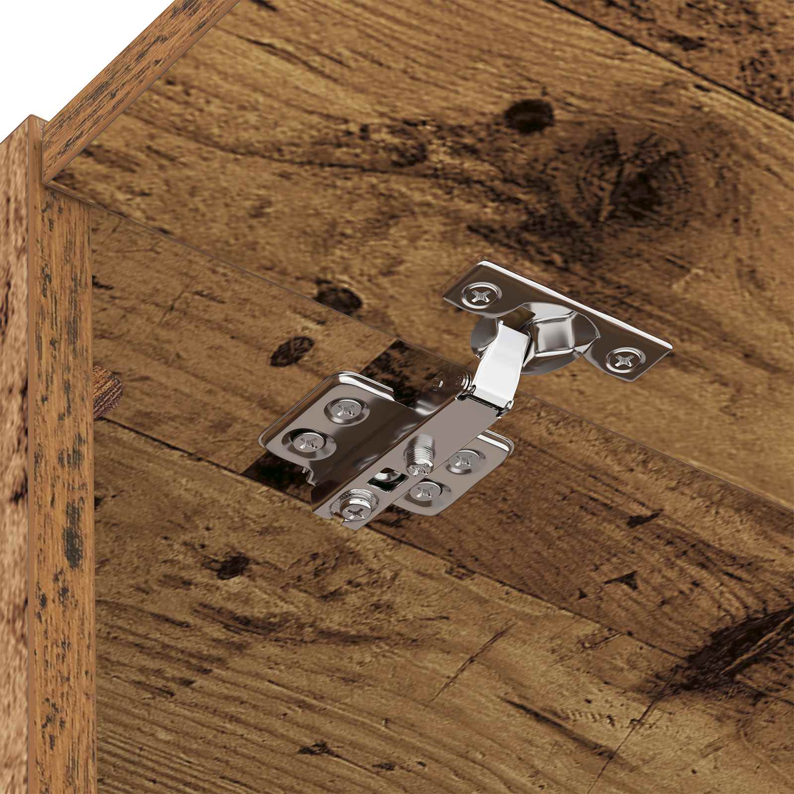 Wasmachinekast Oudhout 67,5 x 68 x 200 cm Bewerkt hout is nu te koop bij PeponiXL, paradijselijk wonen!