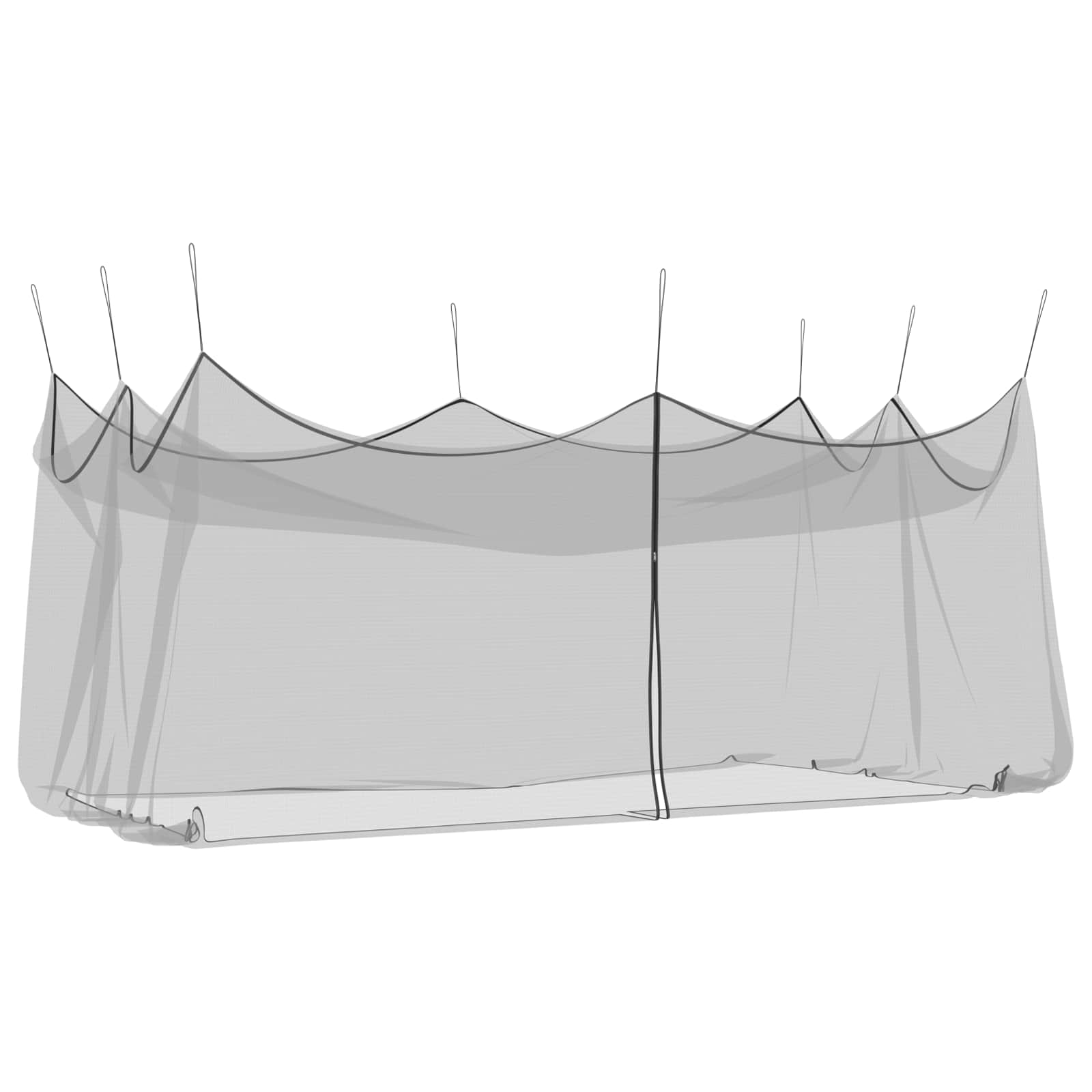 Tuin Muggen Net 156 Gaas Zwart 3 x 6 x 2,5 m Polyester is nu te koop bij PeponiXL, paradijselijk wonen!