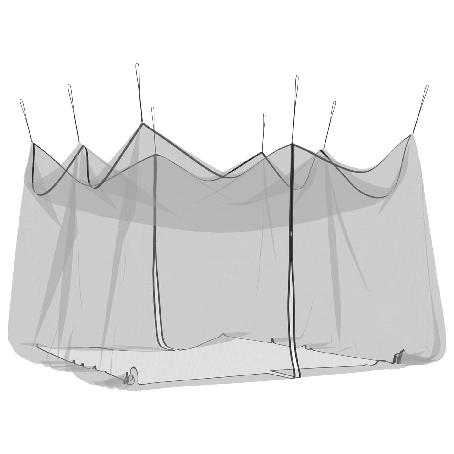 Tuin Muggen Net 156 Gaas Zwart 4 x 4 x 2,5 m Polyester is nu te koop bij PeponiXL, paradijselijk wonen!