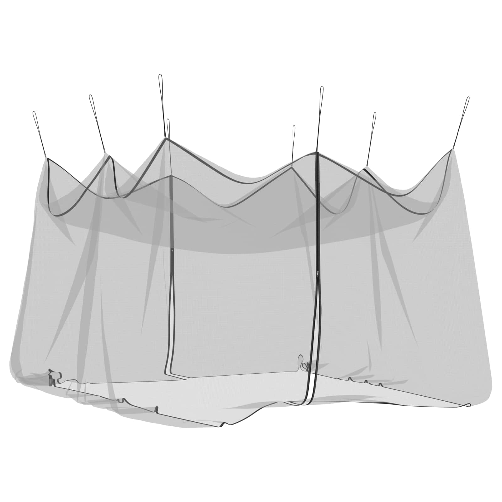 Tuin Muggen Net 156 Gaas Zwart 4 x 4 x 2,5 m Polyester is nu te koop bij PeponiXL, paradijselijk wonen!