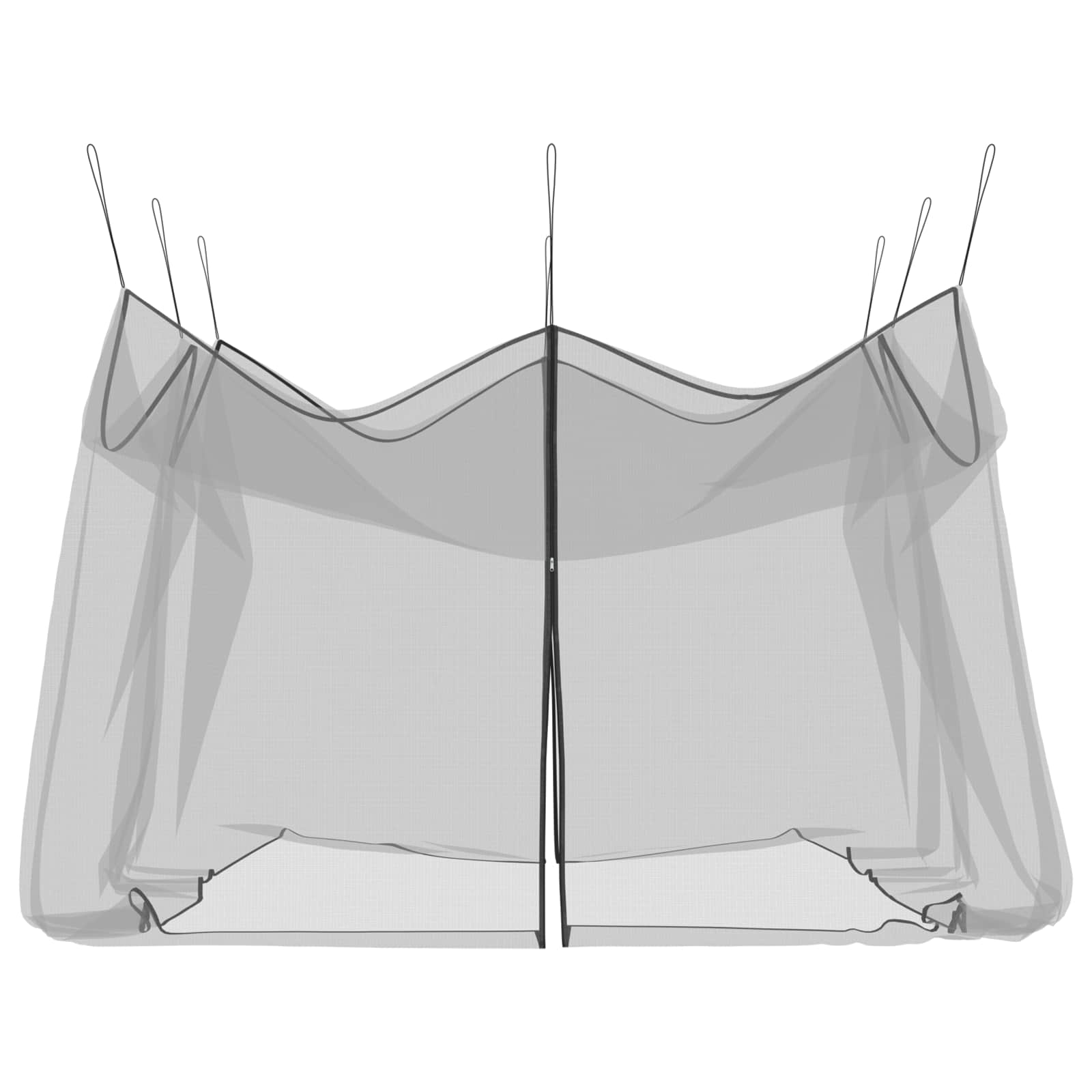 Tuin Muggen Net 156 Gaas Zwart 4 x 4 x 2,5 m Polyester is nu te koop bij PeponiXL, paradijselijk wonen!