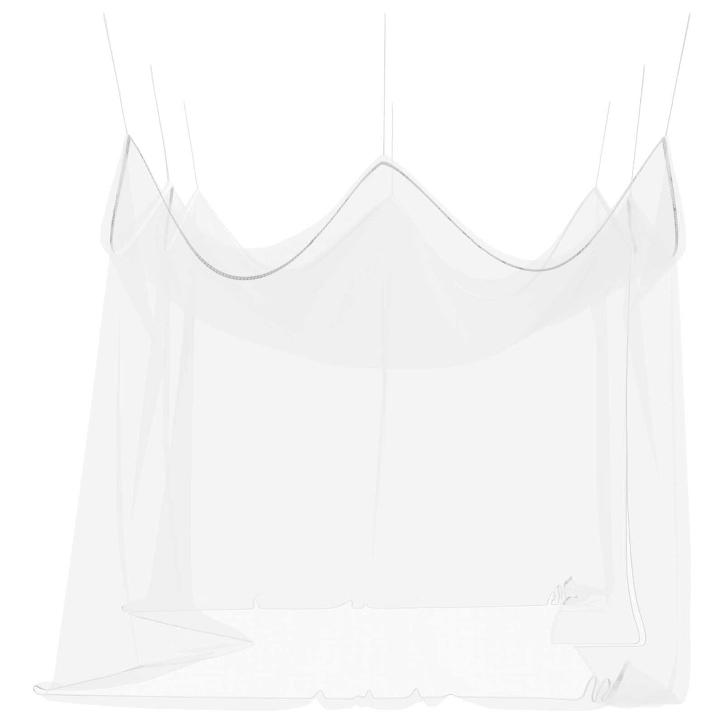 Tuin Muggen Net 156 Gaas Wit 3 x 4,5 x 2,5 m Polyester is nu te koop bij PeponiXL, paradijselijk wonen!