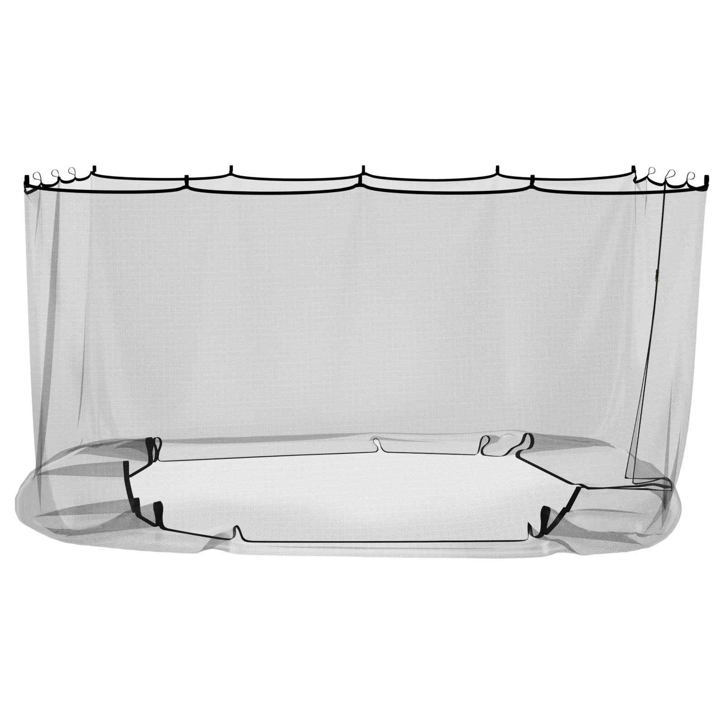 Muggennet voor het prieel 220 mesh Zwart 3,6 x 3 x 2 m is nu te koop bij PeponiXL, paradijselijk wonen!
