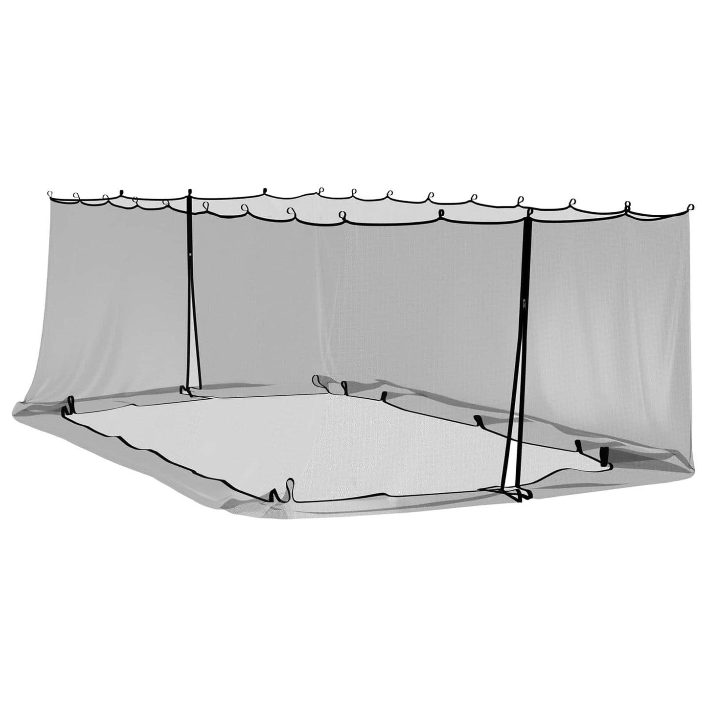 Muggennet voor het prieel 220 mesh Zwart 6 x 3 x 2 m Polyester is nu te koop bij PeponiXL, paradijselijk wonen!
