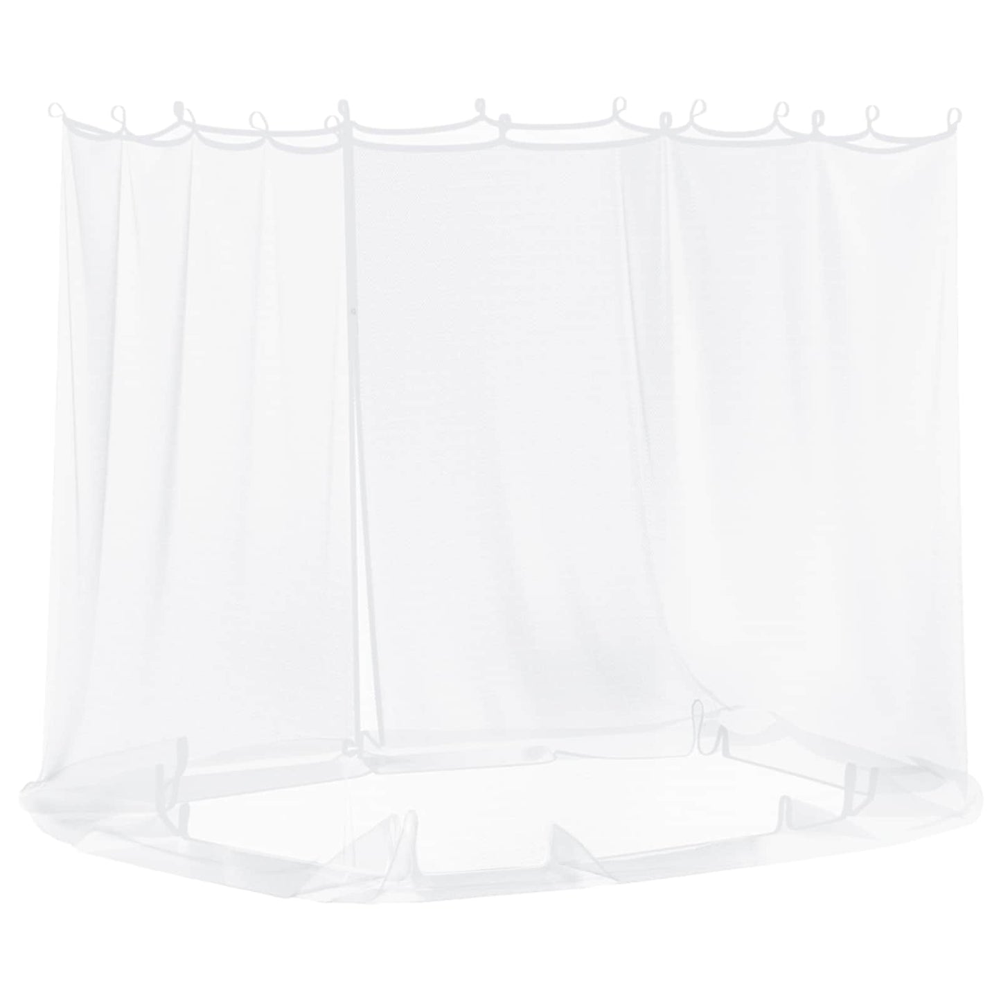Muggennet voor het prieel 220 mesh Wit 2 x 2 x 2 m Polyester is nu te koop bij PeponiXL, paradijselijk wonen!