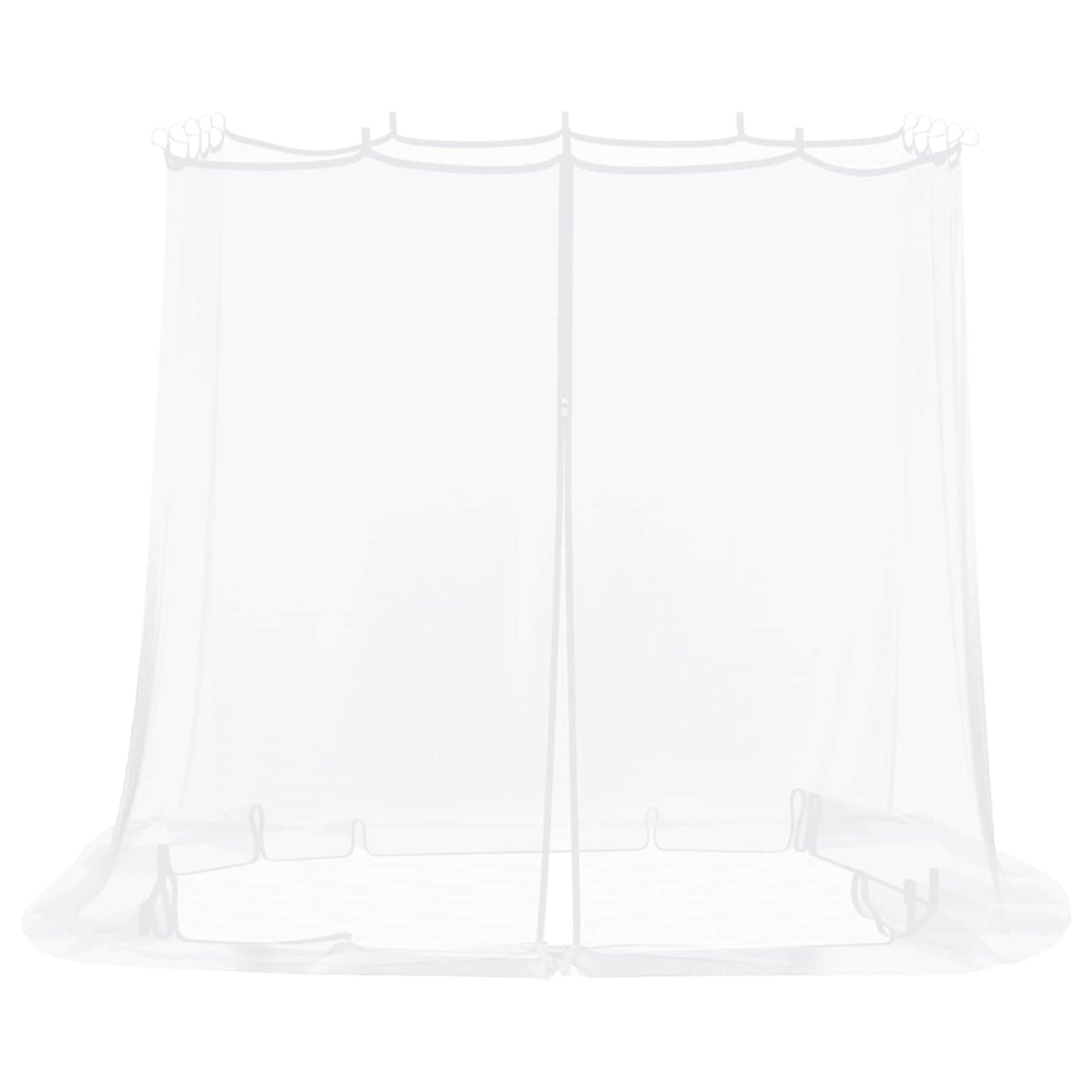 Muggennet voor het prieel 220 mesh Wit 2 x 2 x 2 m Polyester is nu te koop bij PeponiXL, paradijselijk wonen!