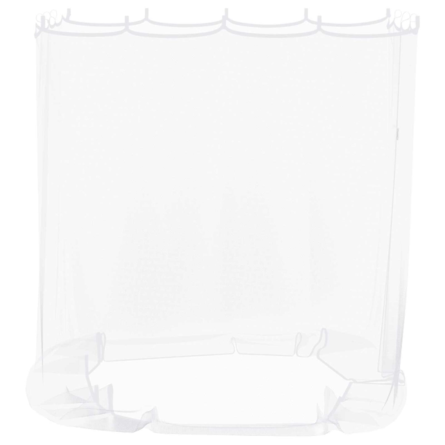 Muggennet voor het prieel 220 mesh Wit 2 x 2 x 2 m Polyester is nu te koop bij PeponiXL, paradijselijk wonen!