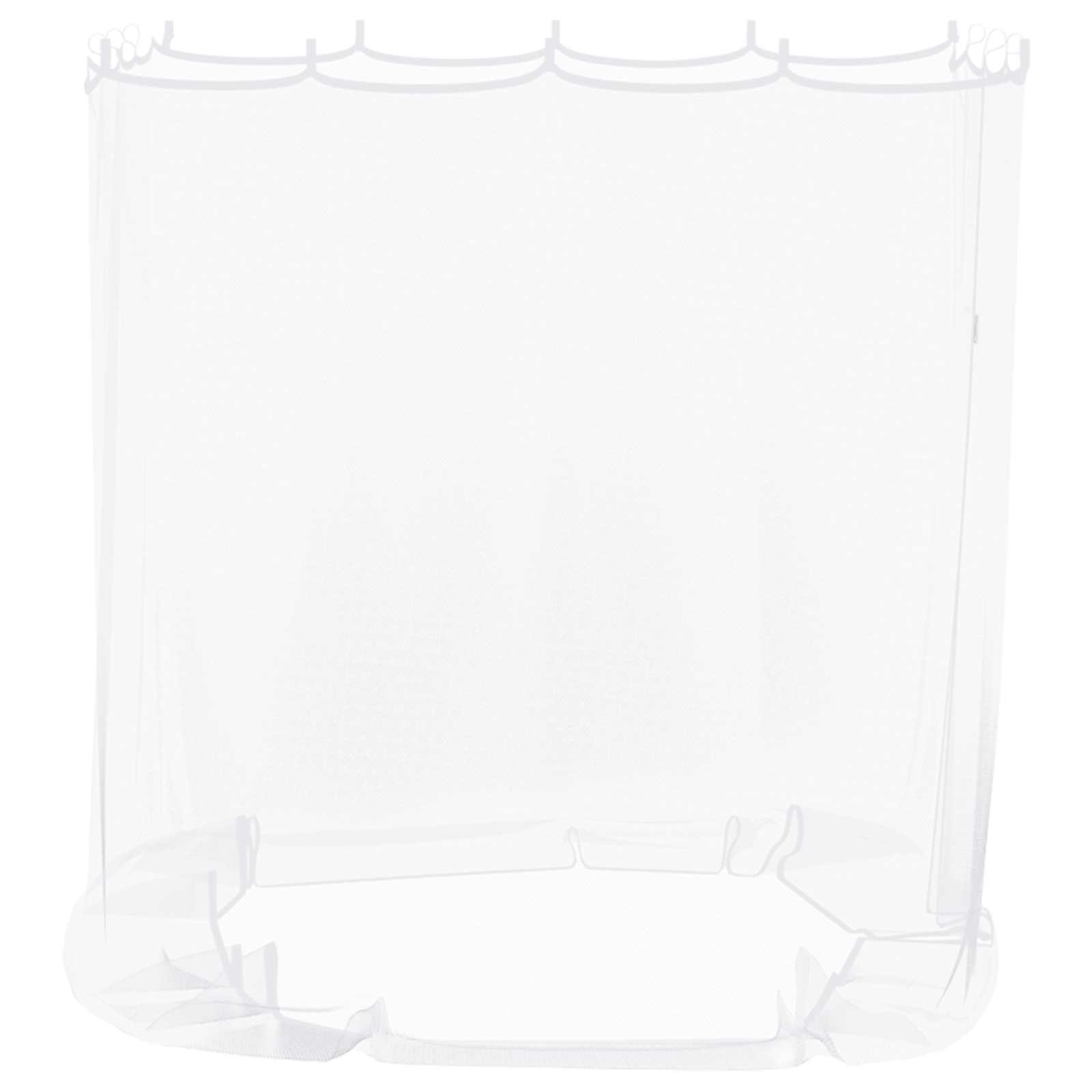 Muggennet voor het prieel 220 mesh Wit 2 x 2 x 2 m Polyester is nu te koop bij PeponiXL, paradijselijk wonen!