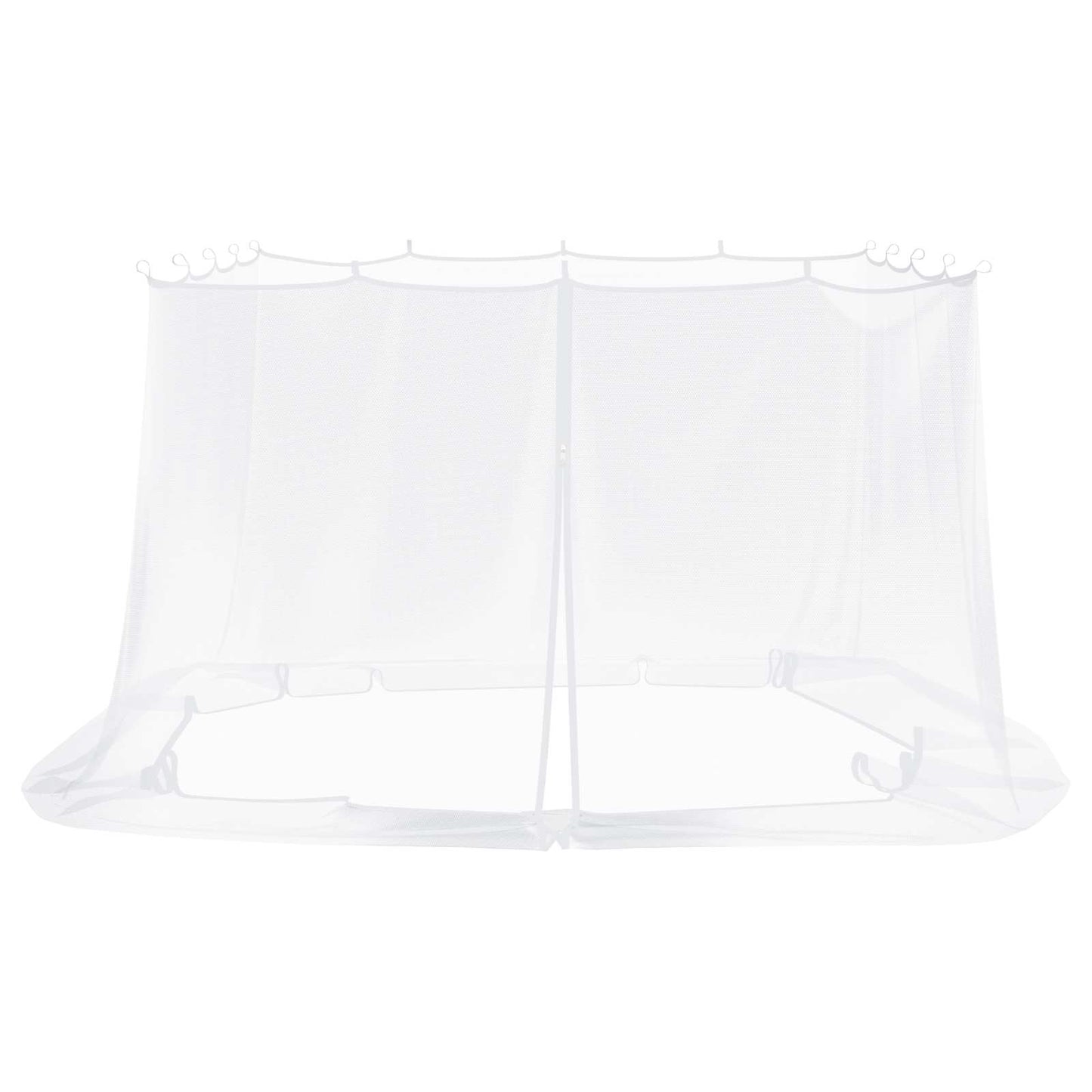 Muggennet voor het prieel 220 mesh Wit 3,6 x 3 x 2 cm Polyester is nu te koop bij PeponiXL, paradijselijk wonen!