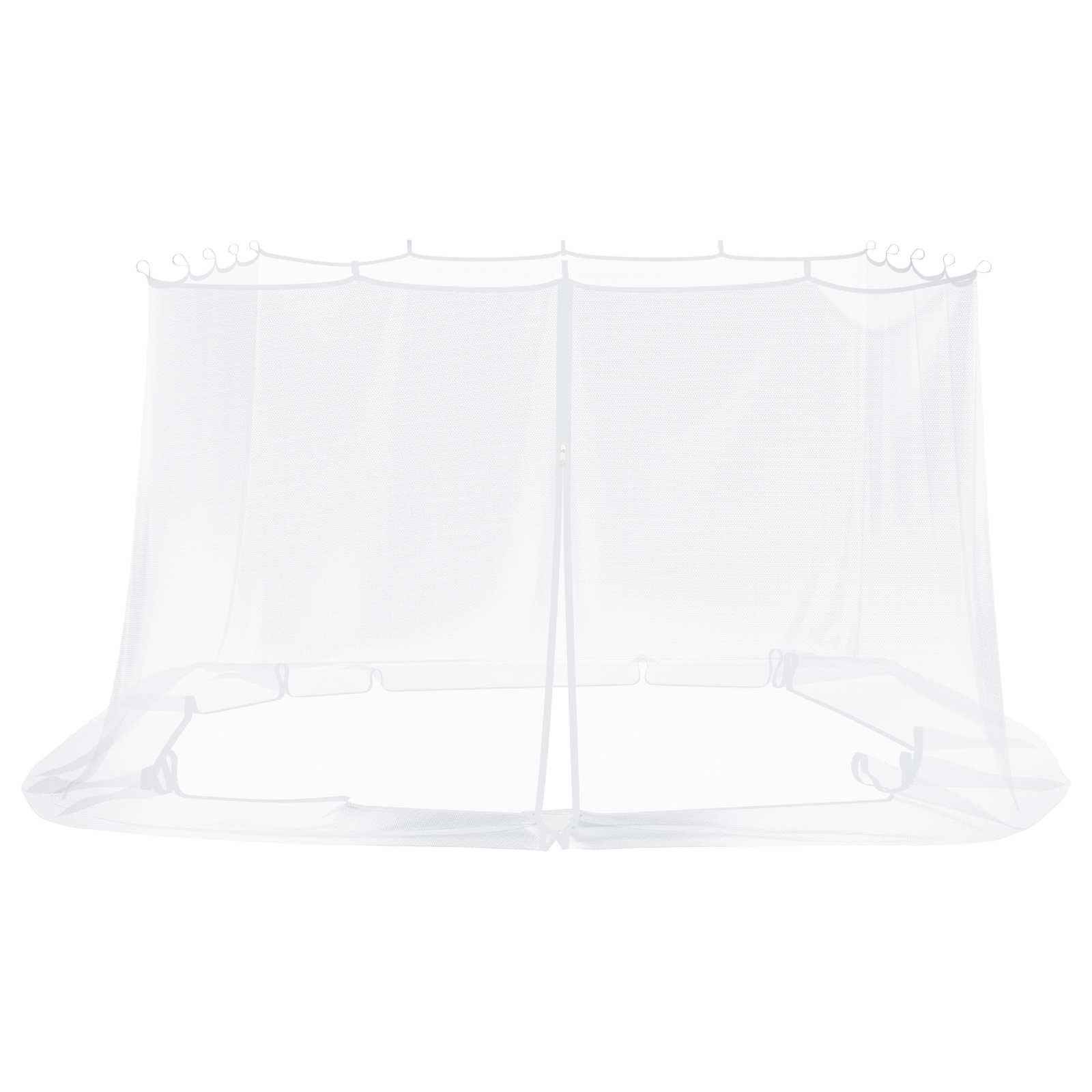 Muggennet voor het prieel 220 mesh Wit 4 x 3 x 2 cm Polyester is nu te koop bij PeponiXL, paradijselijk wonen!