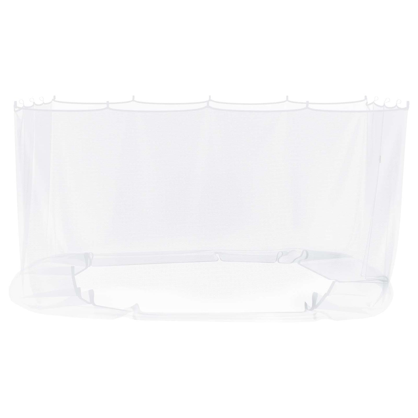 Muggennet voor het prieel 220 mesh Wit 4 x 3 x 2 cm Polyester is nu te koop bij PeponiXL, paradijselijk wonen!