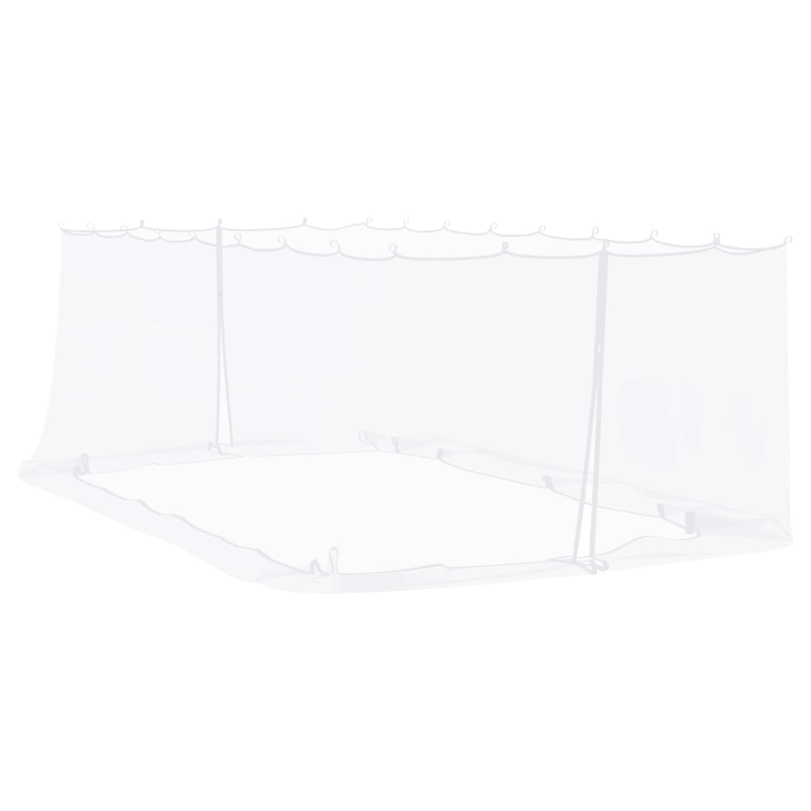 Muggennet voor het prieel 220 mesh Wit 6 x 3 x 2 m Polyester is nu te koop bij PeponiXL, paradijselijk wonen!