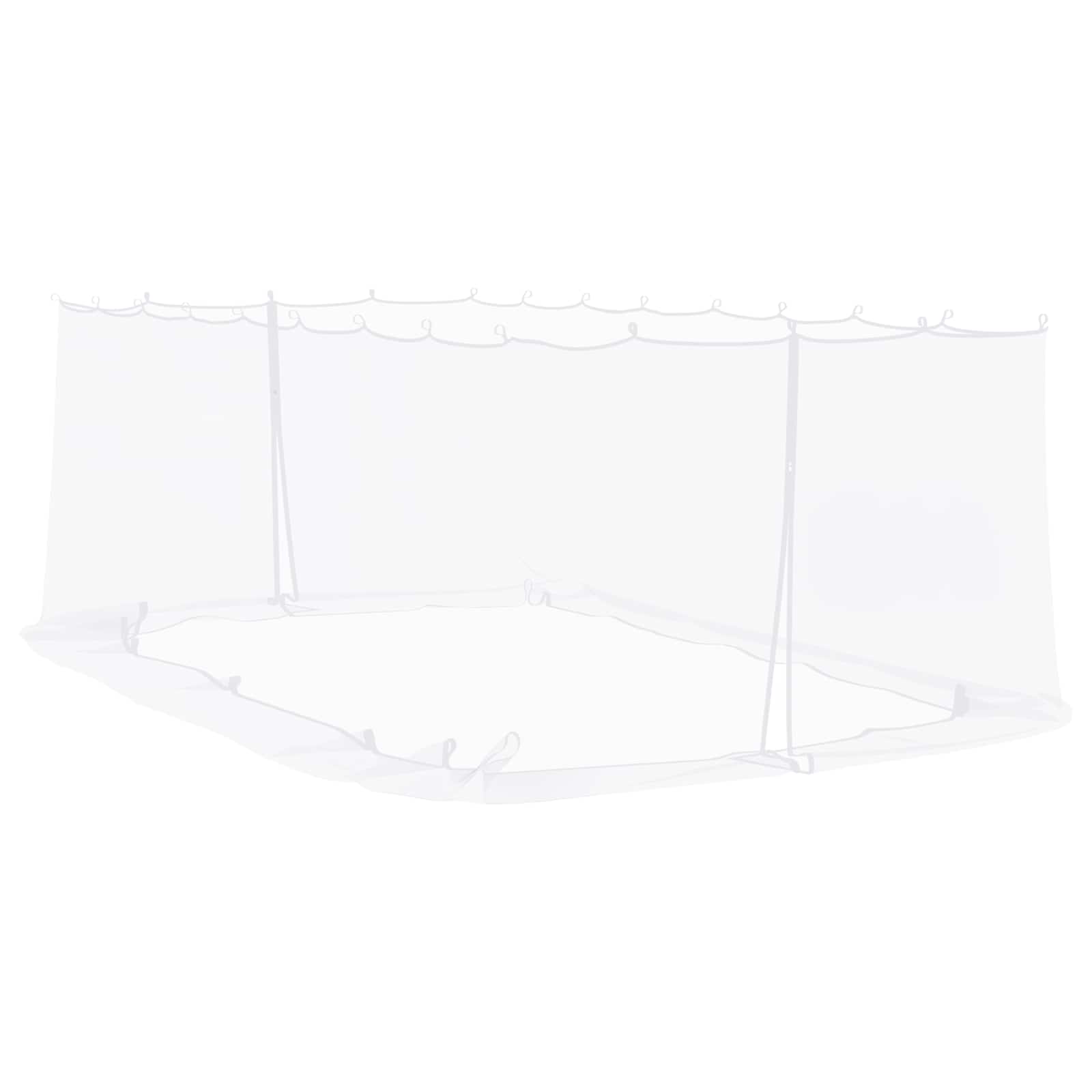Muggennet voor het prieel 220 mesh Wit 6 x 3 x 2 m Polyester is nu te koop bij PeponiXL, paradijselijk wonen!