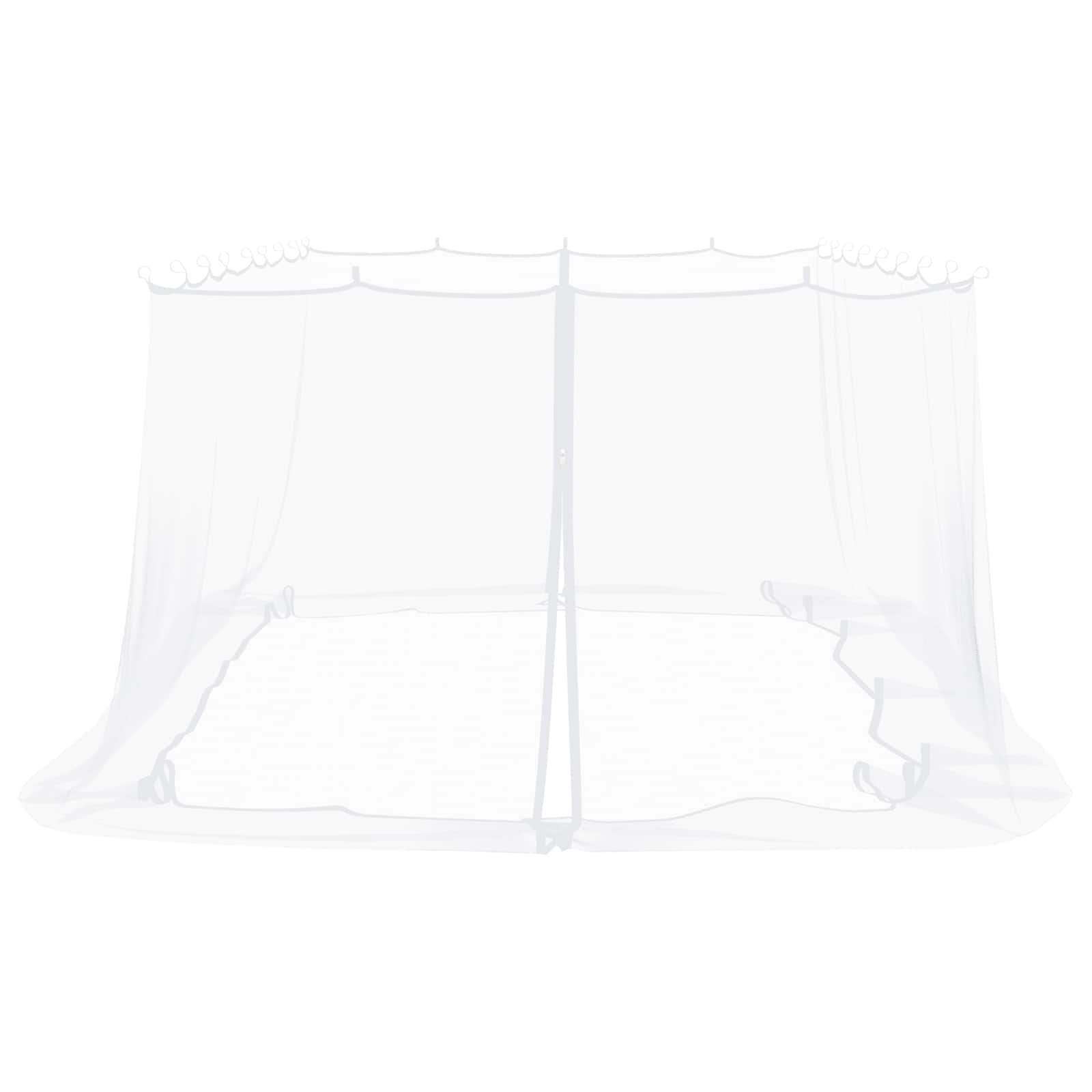 Muggennet voor het prieel 220 mesh Wit 6 x 3 x 2 m Polyester is nu te koop bij PeponiXL, paradijselijk wonen!
