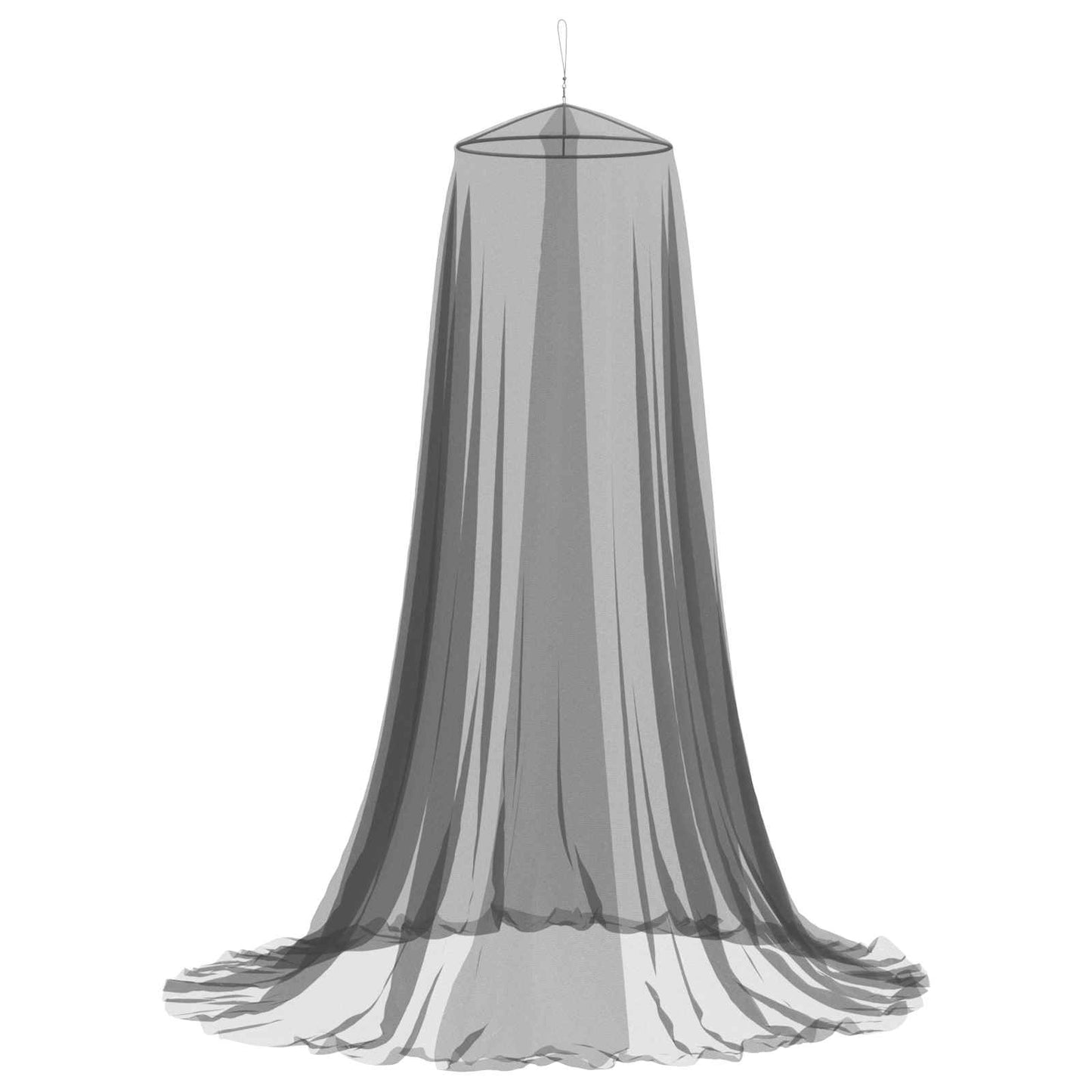 Klamboe voor bed 156 mesh Zwart ⌀56 x 220 cm Polyester is nu te koop bij PeponiXL, paradijselijk wonen!