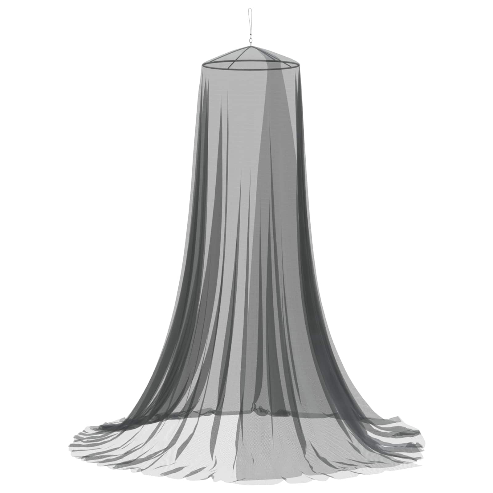 Klamboe voor bed 156 mesh Zwart ⌀56 x 220 cm Polyester is nu te koop bij PeponiXL, paradijselijk wonen!