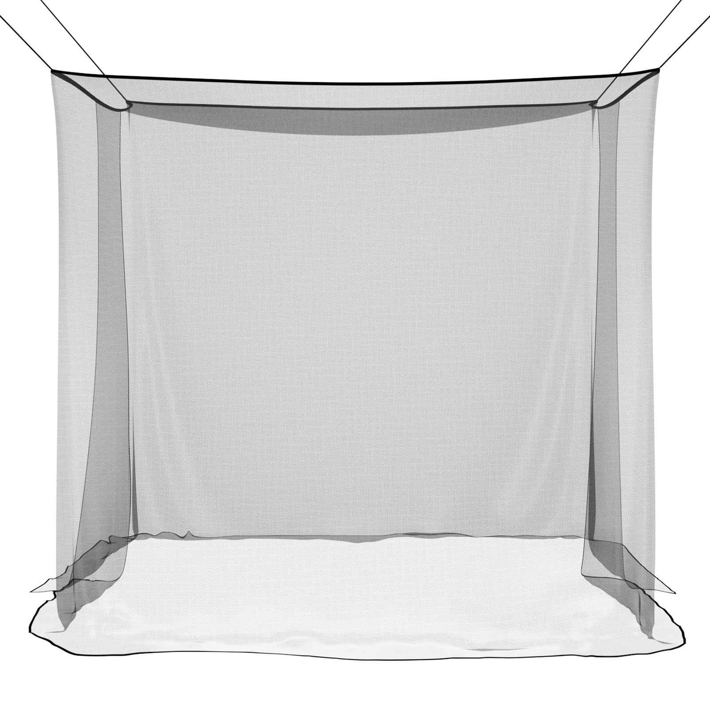 Muggennetje voor Bed 156 Gaas Zwart 220 x 200 x 210 cm is nu te koop bij PeponiXL, paradijselijk wonen!