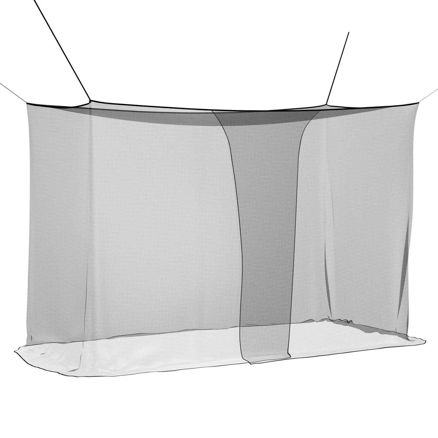 Muggennetje voor Bed 156 Gaas 3 pcs Zwart Polyester is nu te koop bij PeponiXL, paradijselijk wonen!