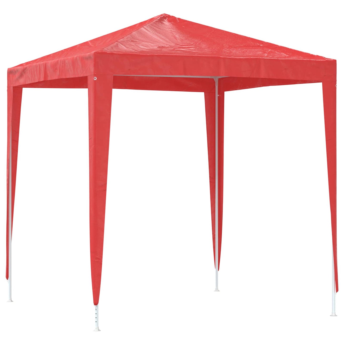 Partytent 200 x 200 x 240 cm Rood PE en staal is nu te koop bij PeponiXL, paradijselijk wonen!