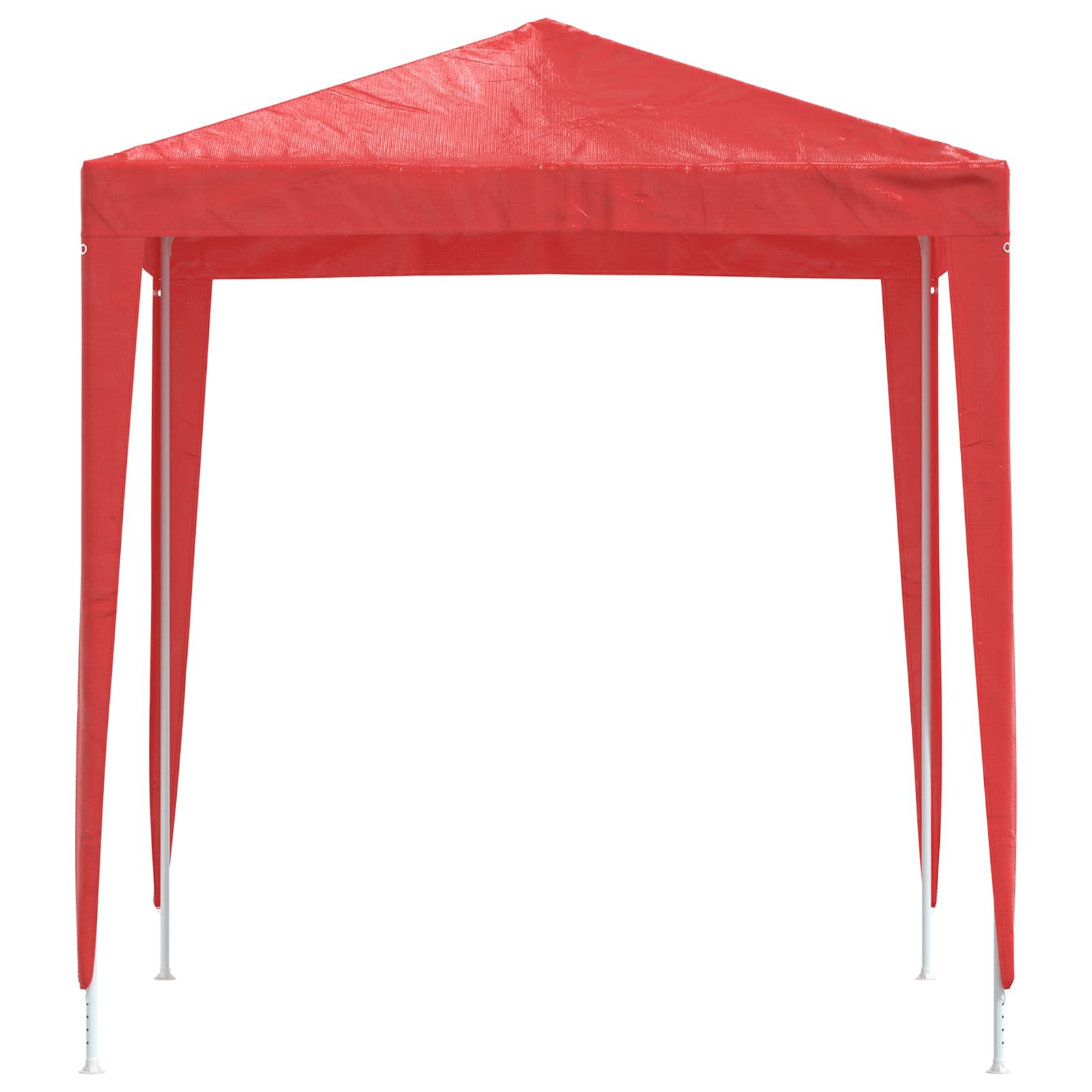 Partytent 200 x 200 x 240 cm Rood PE en staal is nu te koop bij PeponiXL, paradijselijk wonen!