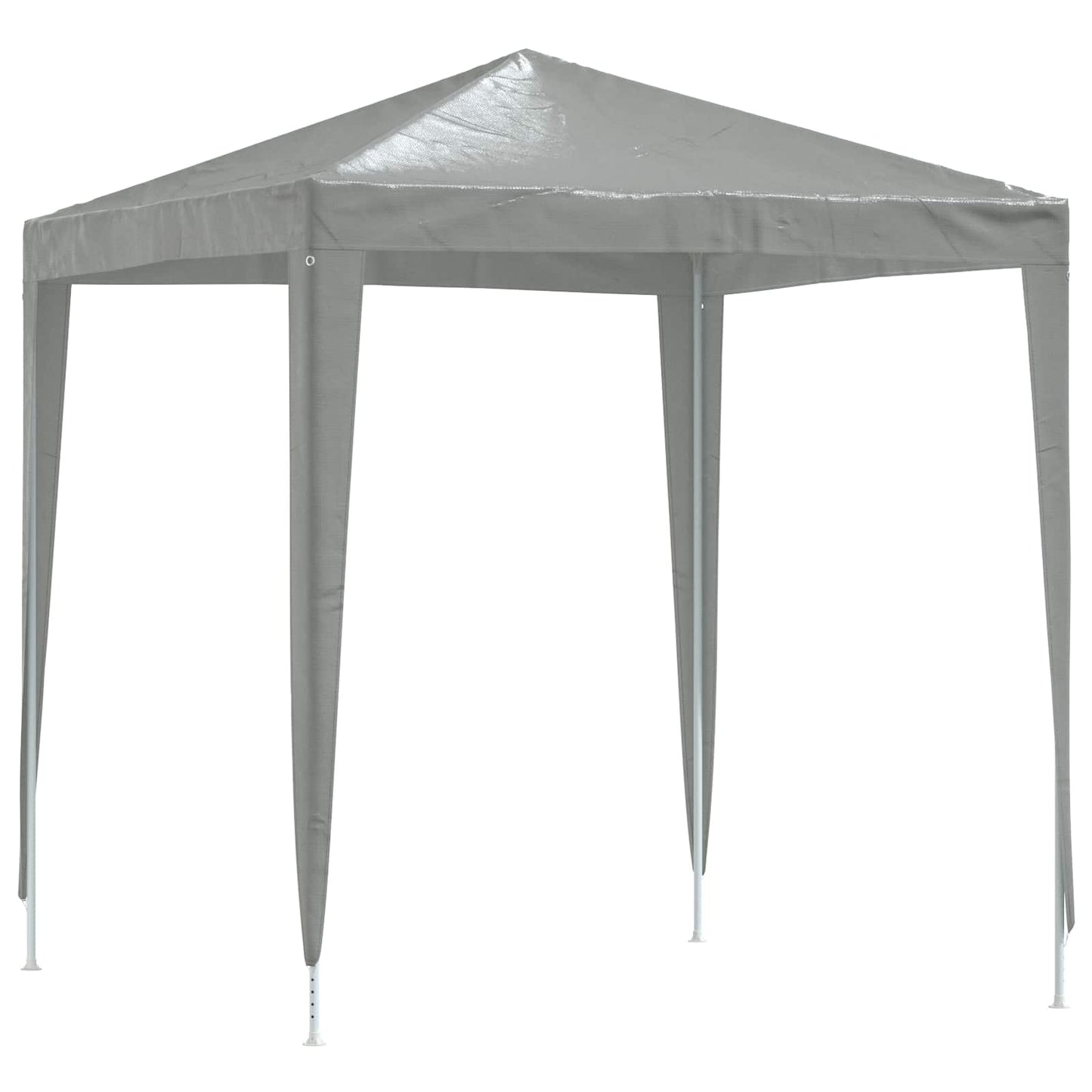 Partytent 200 x 200 x 240 cm Lichtgrijs PE en staal is nu te koop bij PeponiXL, paradijselijk wonen!
