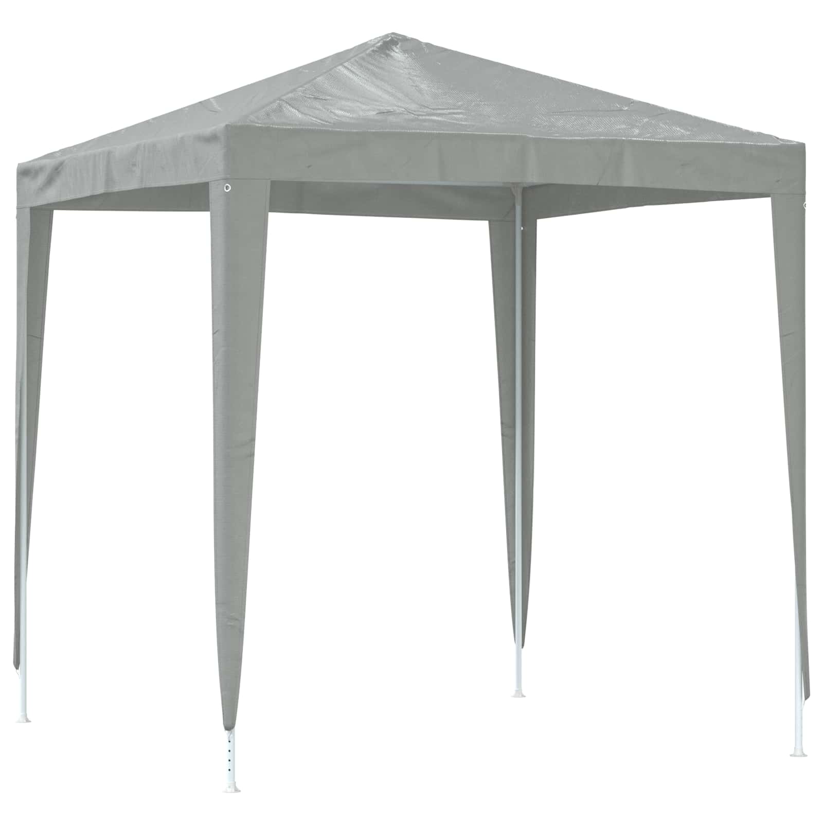 Partytent 200 x 200 x 240 cm Lichtgrijs PE en staal is nu te koop bij PeponiXL, paradijselijk wonen!
