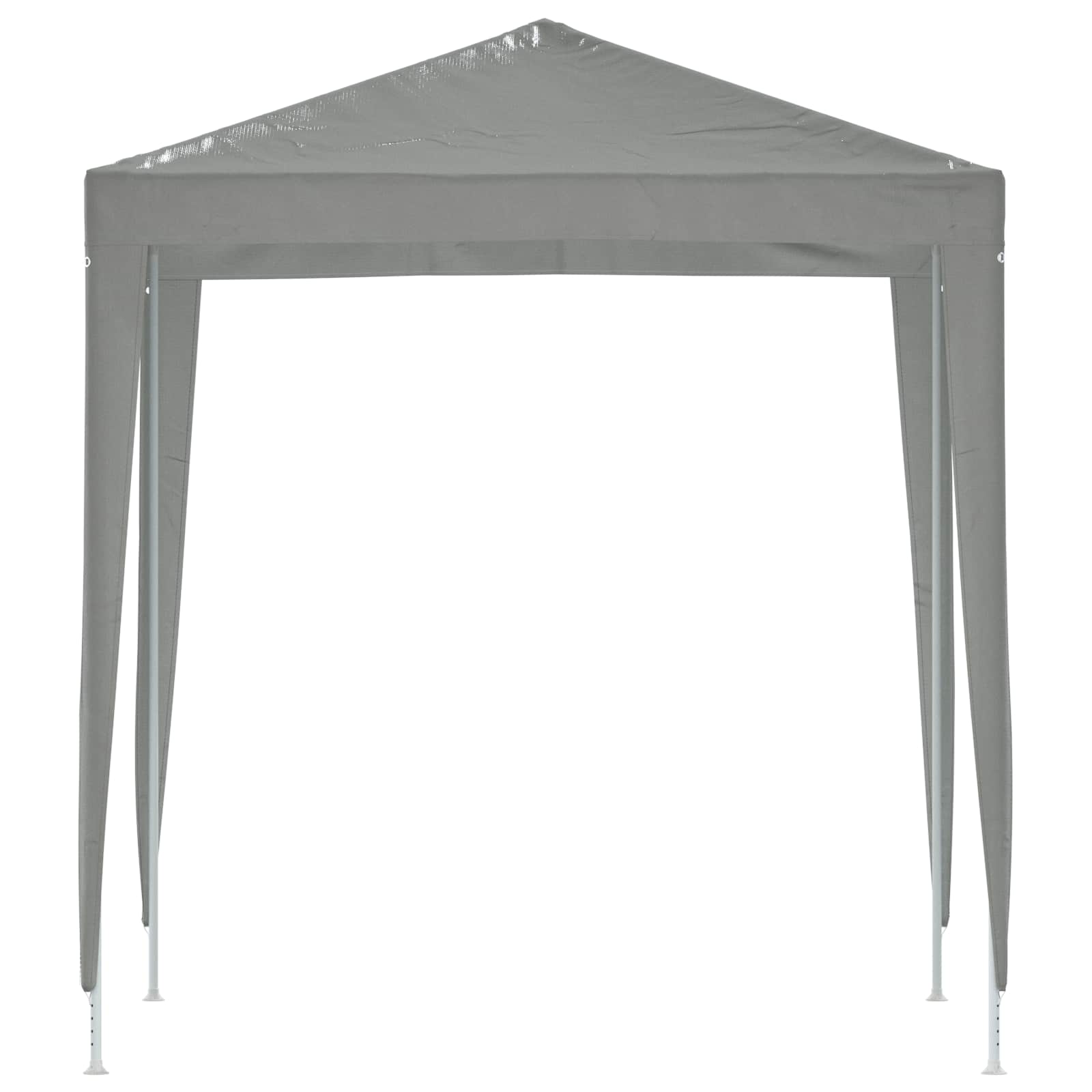 Partytent 200 x 200 x 240 cm Lichtgrijs PE en staal is nu te koop bij PeponiXL, paradijselijk wonen!