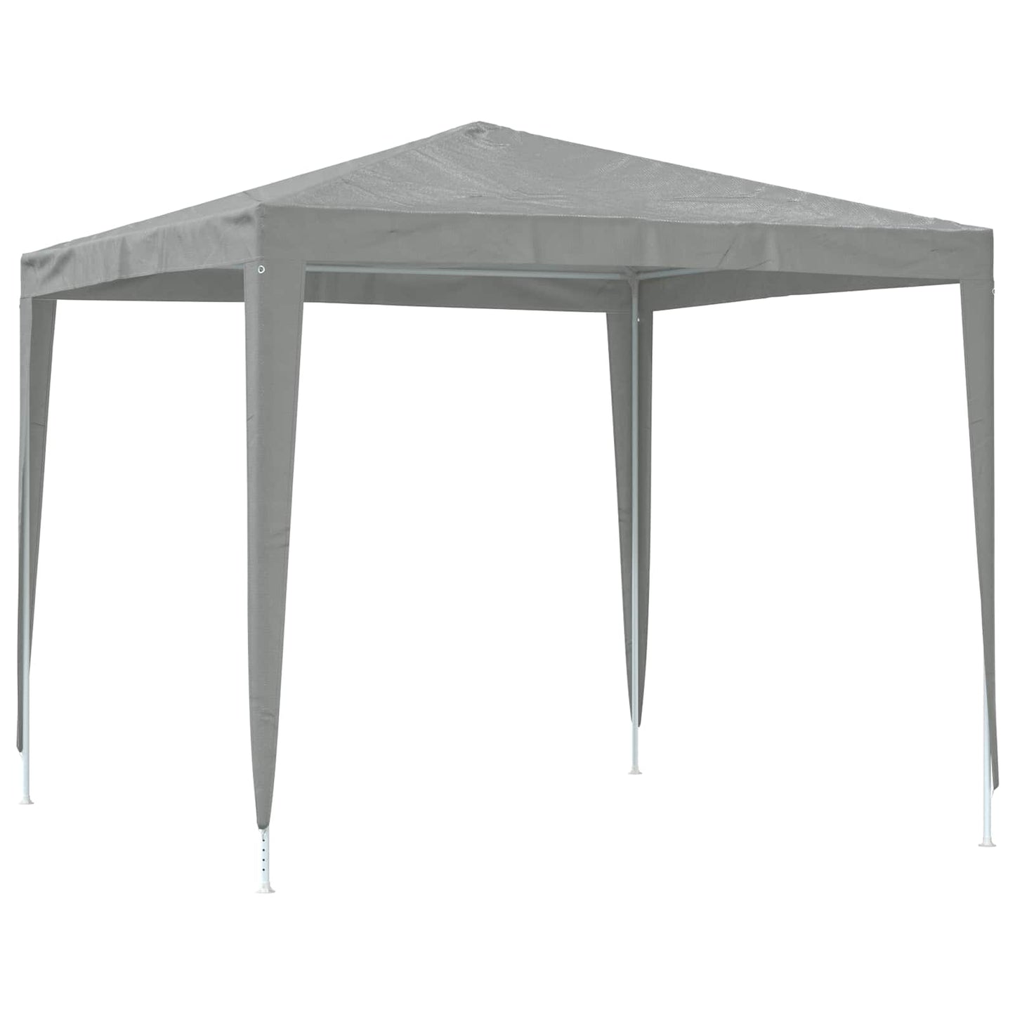 Partytent 250 x 250 x 240 cm Lichtgrijs PE en staal is nu te koop bij PeponiXL, paradijselijk wonen!