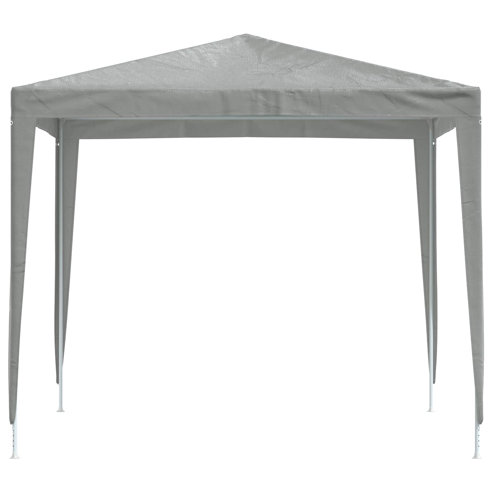 Partytent 250 x 250 x 240 cm Lichtgrijs PE en staal is nu te koop bij PeponiXL, paradijselijk wonen!