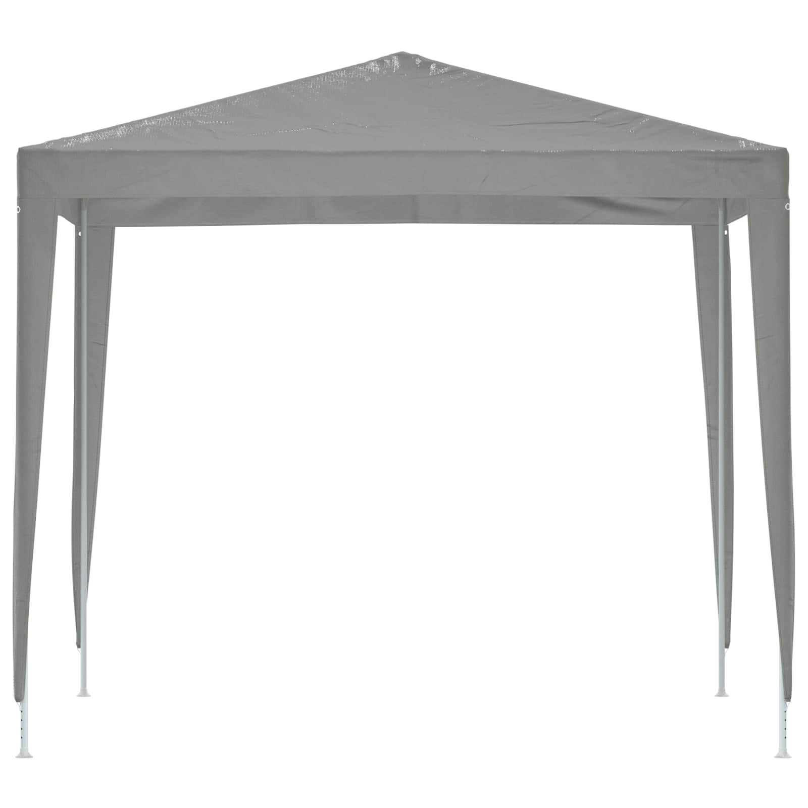 Partytent 250 x 250 x 240 cm Lichtgrijs PE en staal is nu te koop bij PeponiXL, paradijselijk wonen!