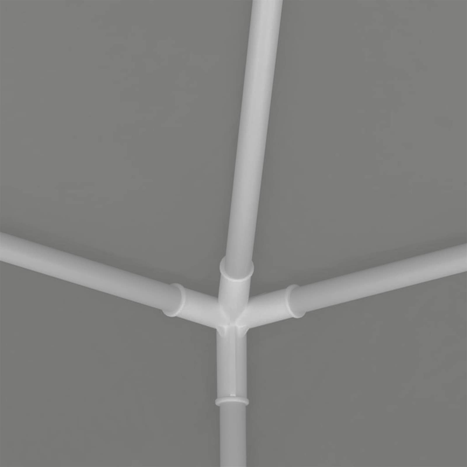 Partytent Lichtgrijs 250 x 250 x 240 cm PE en staal is nu te koop bij PeponiXL, paradijselijk wonen!