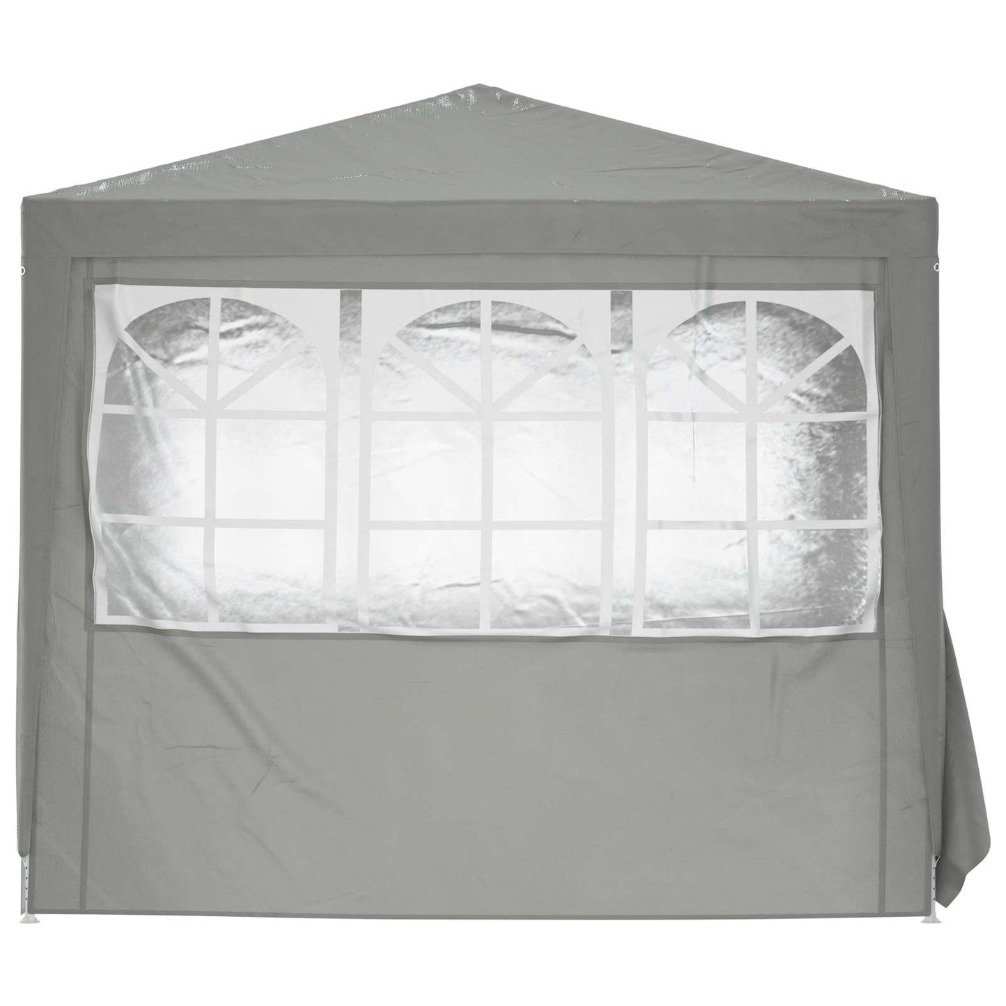 Partytent Lichtgrijs 250 x 250 x 240 cm PE en staal is nu te koop bij PeponiXL, paradijselijk wonen!