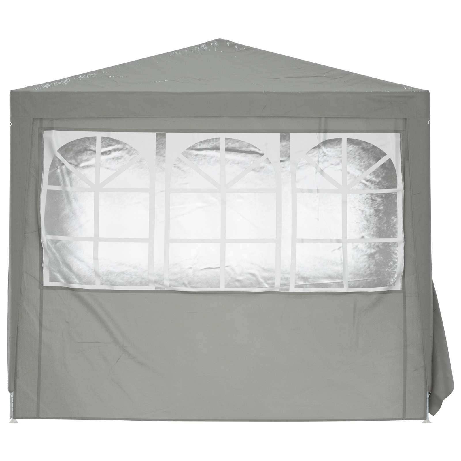 Partytent Lichtgrijs 250 x 250 x 240 cm PE en staal is nu te koop bij PeponiXL, paradijselijk wonen!