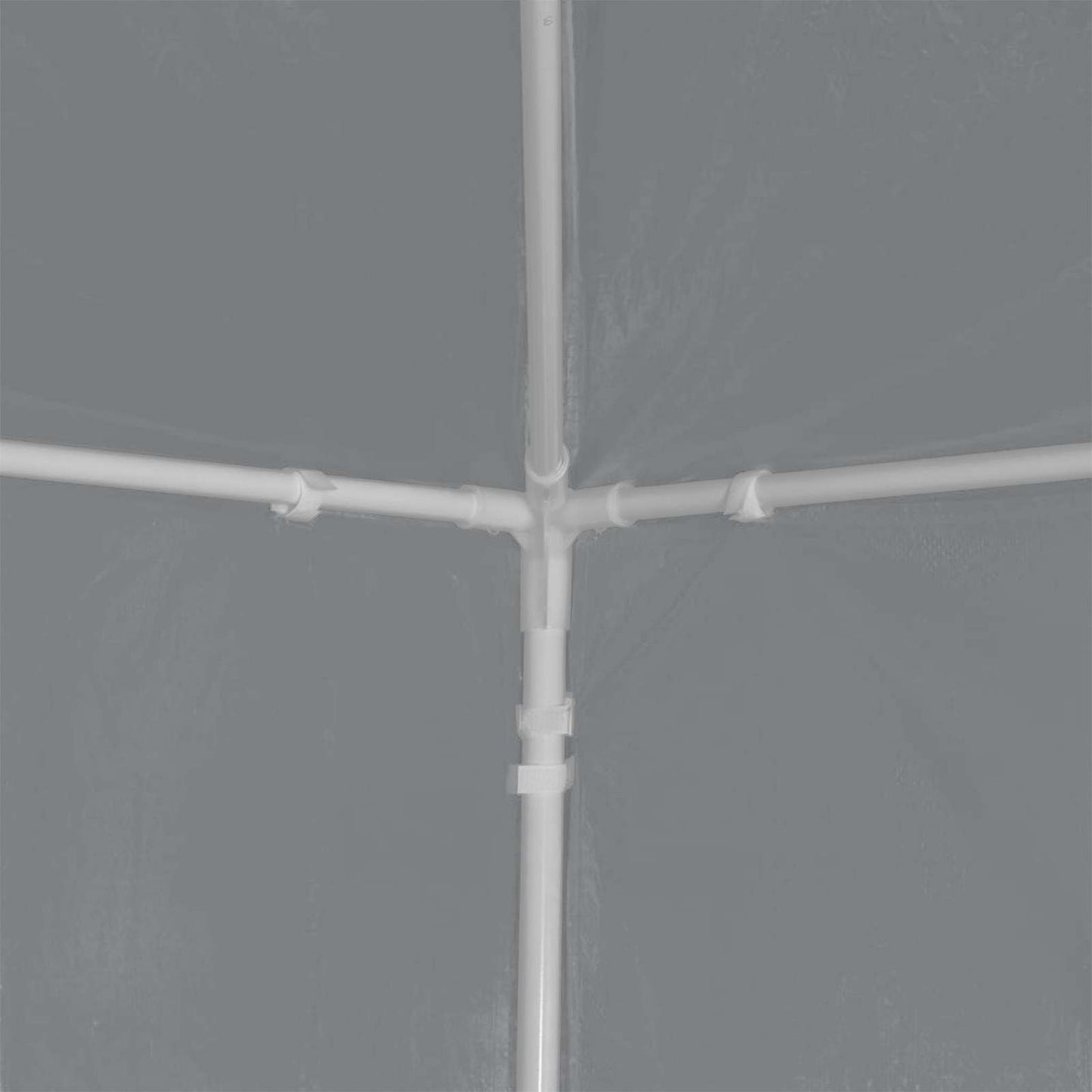 Partytent 1200 x 300 x 255 cm Lichtgrijs PE en staal is nu te koop bij PeponiXL, paradijselijk wonen!