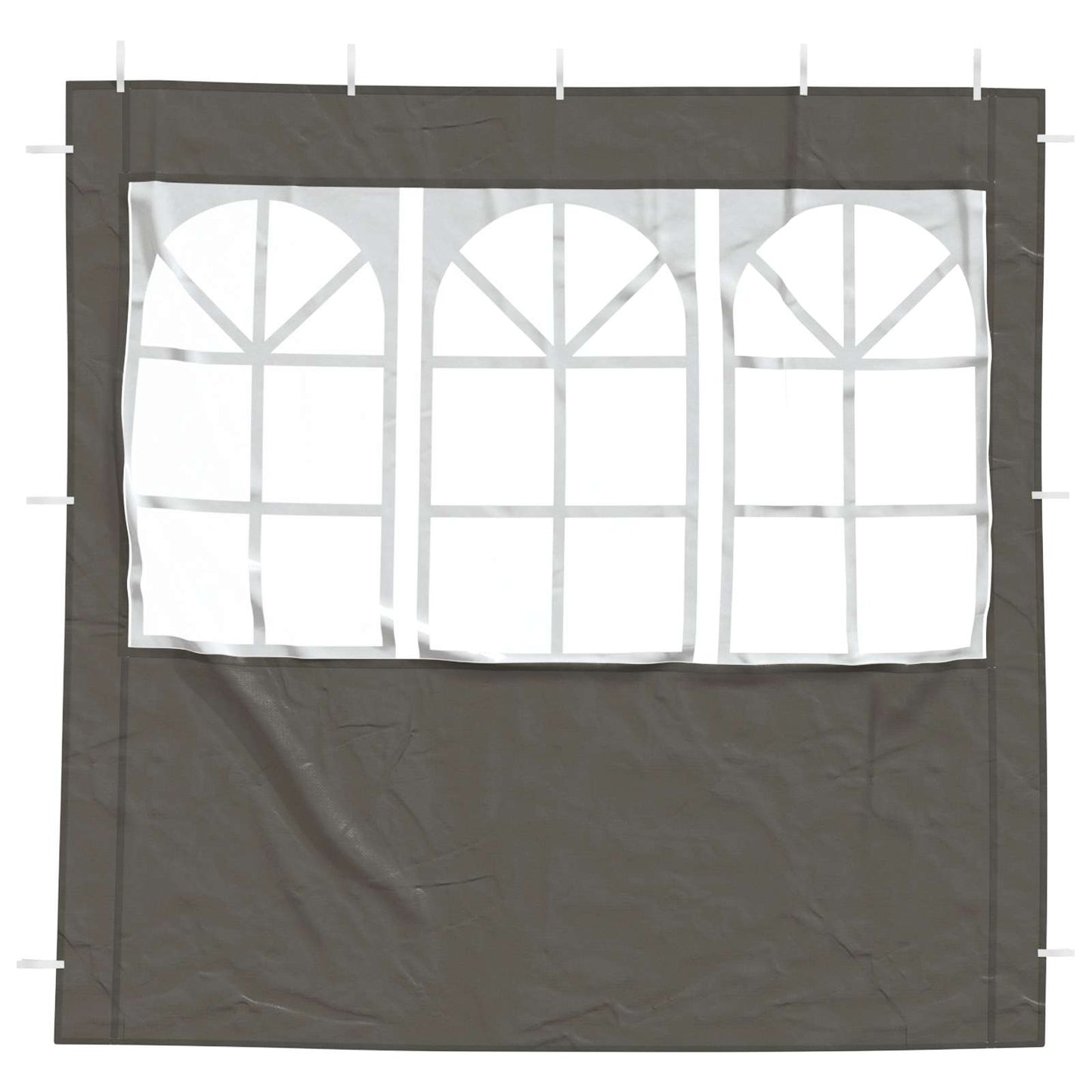 Party Tent Zijwand 2 pcs 200 x 195 cm Antracietkleurig is nu te koop bij PeponiXL, paradijselijk wonen!