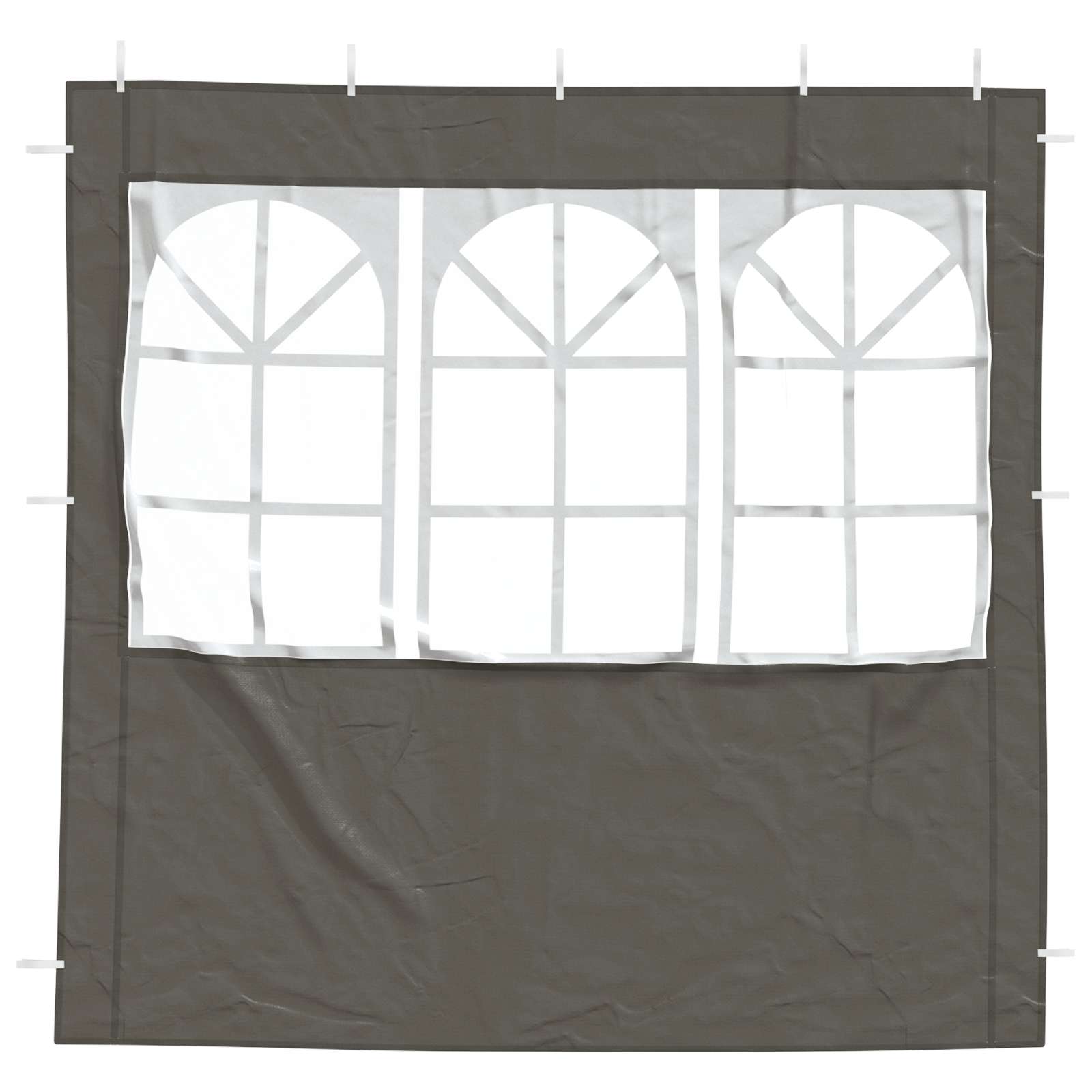 Party Tent Zijwand 2 pcs 200 x 195 cm Antracietkleurig is nu te koop bij PeponiXL, paradijselijk wonen!