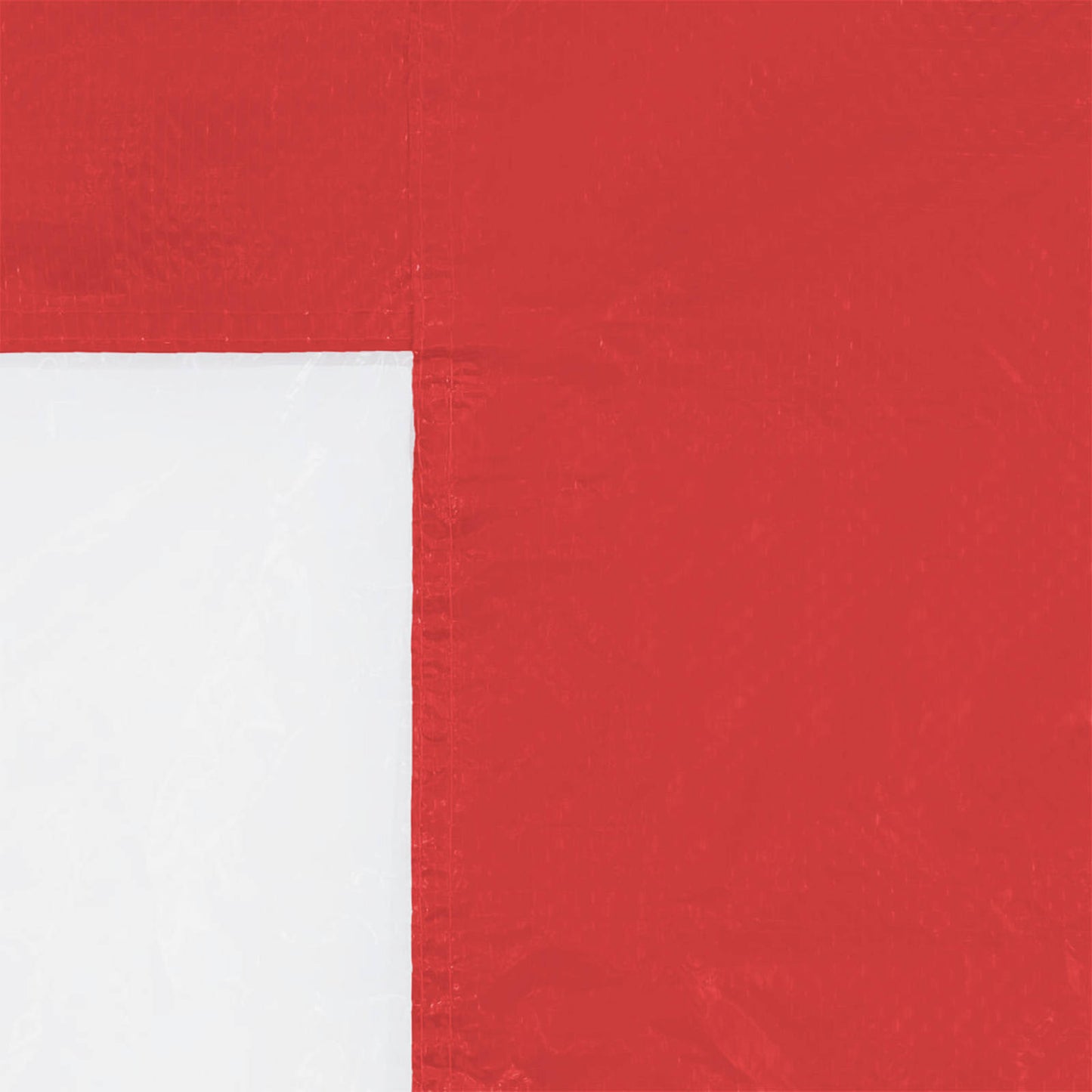 Party Tent Zijwand 2 pcs 200 x 195 cm Rood PE en staal is nu te koop bij PeponiXL, paradijselijk wonen!