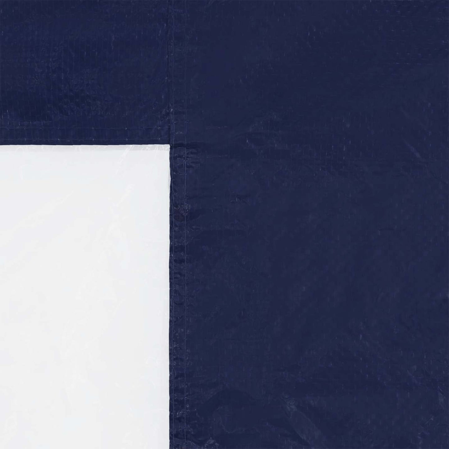 Party Tent Zijwand 2 pcs 400 x 195 cm Blauw PE en staal is nu te koop bij PeponiXL, paradijselijk wonen!