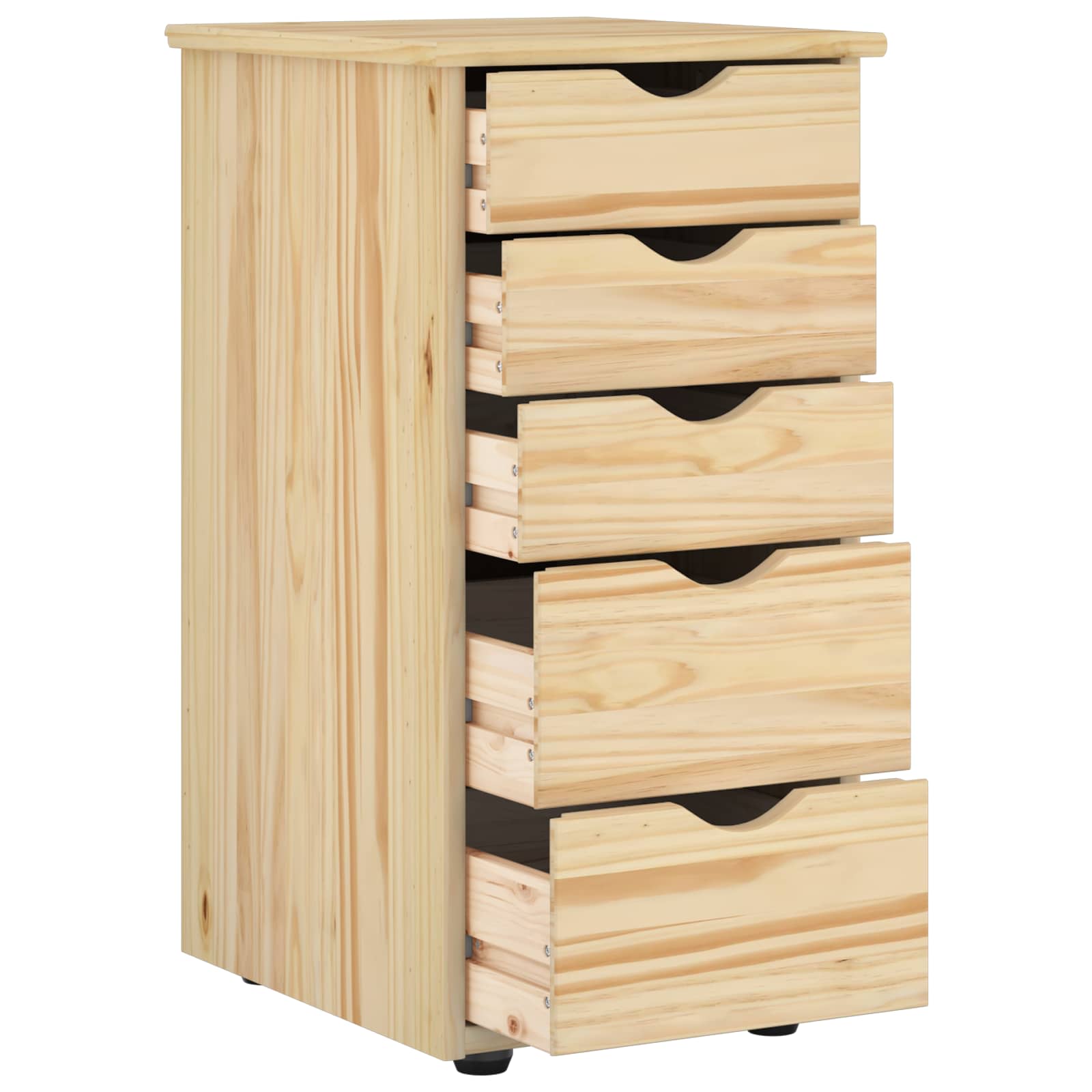 Kast Bruin 34 x 39 x 61,5 cm Massief Vurenhout is nu te koop bij PeponiXL, paradijselijk wonen!