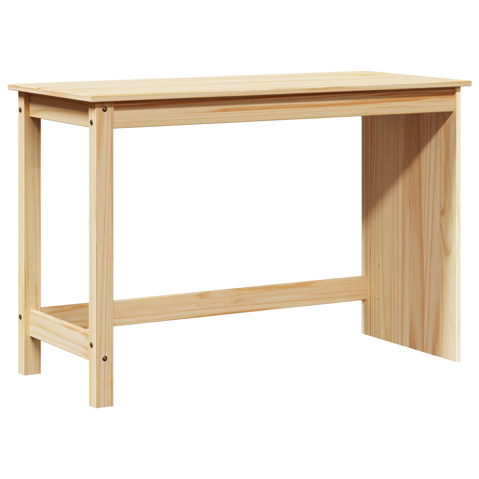 Bureau Bruin 112 x 50 x 75 cm Massief Vurenhout is nu te koop bij PeponiXL, paradijselijk wonen!
