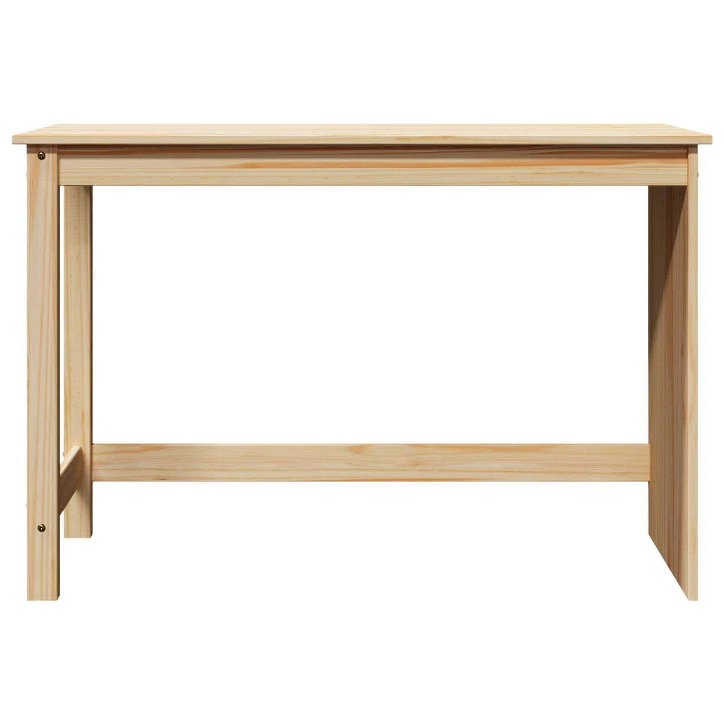 Bureau Bruin 112 x 50 x 75 cm Massief Vurenhout is nu te koop bij PeponiXL, paradijselijk wonen!