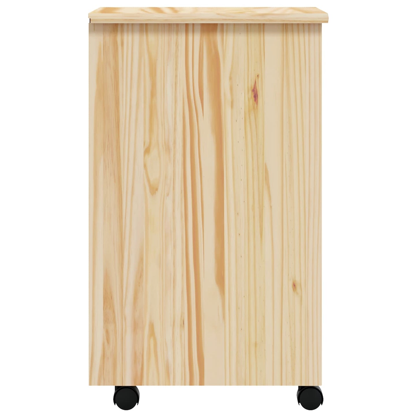 Rolling Cabinet met Laden MOSS Heldere Vernis 34 x 39 x 65,5 cm is nu te koop bij PeponiXL, paradijselijk wonen!