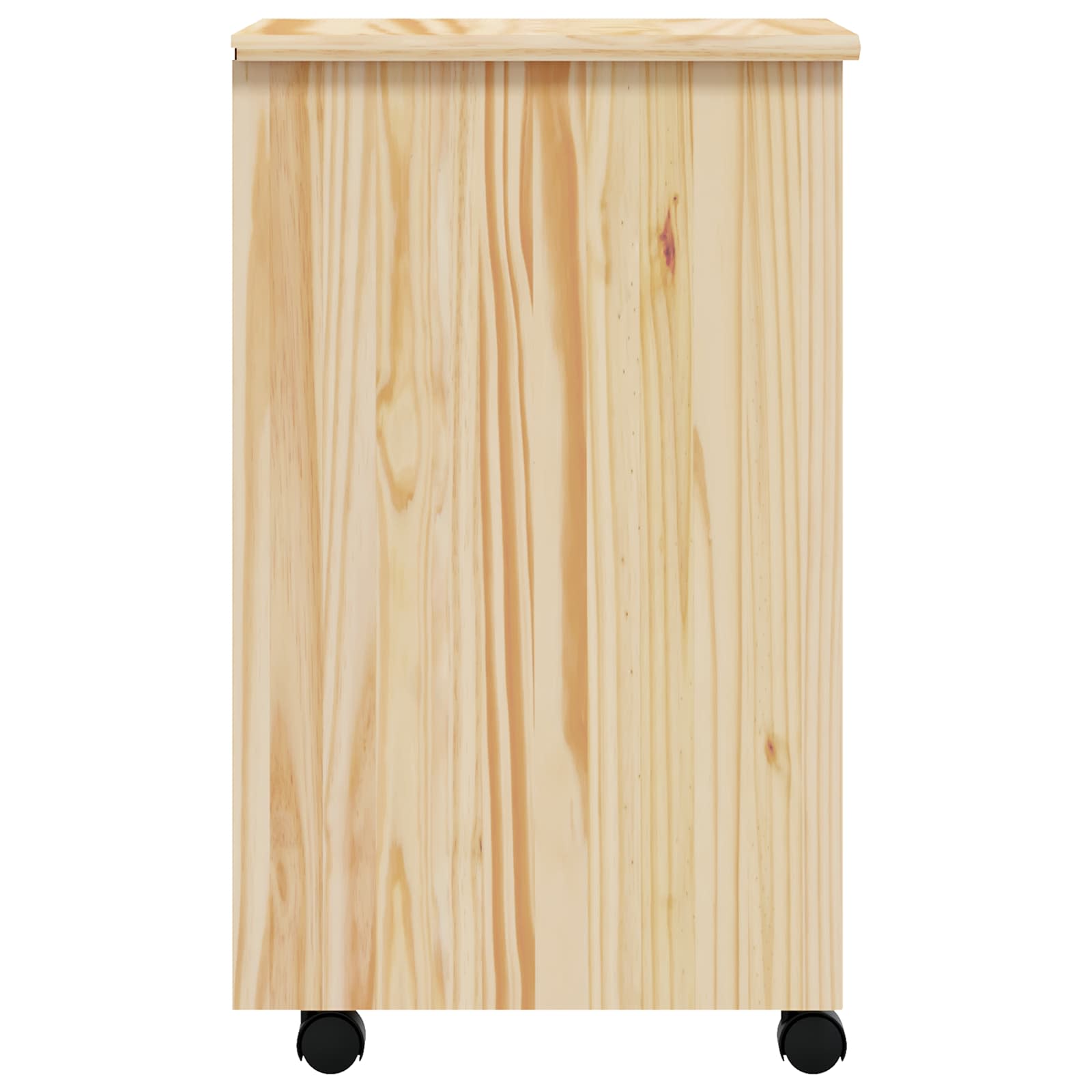 Rolling Cabinet met Laden MOSS Heldere Vernis 34 x 39 x 65,5 cm is nu te koop bij PeponiXL, paradijselijk wonen!
