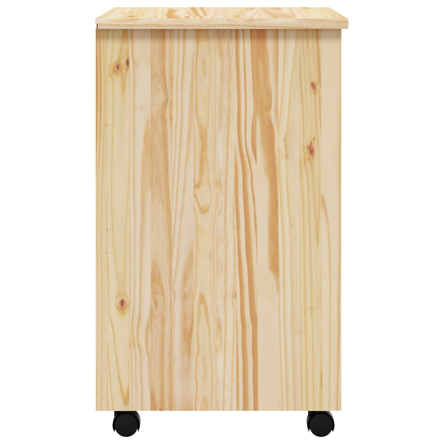 Rolling Cabinet met Laden MOSS Heldere Vernis 53 x 39 x 65,5 cm is nu te koop bij PeponiXL, paradijselijk wonen!