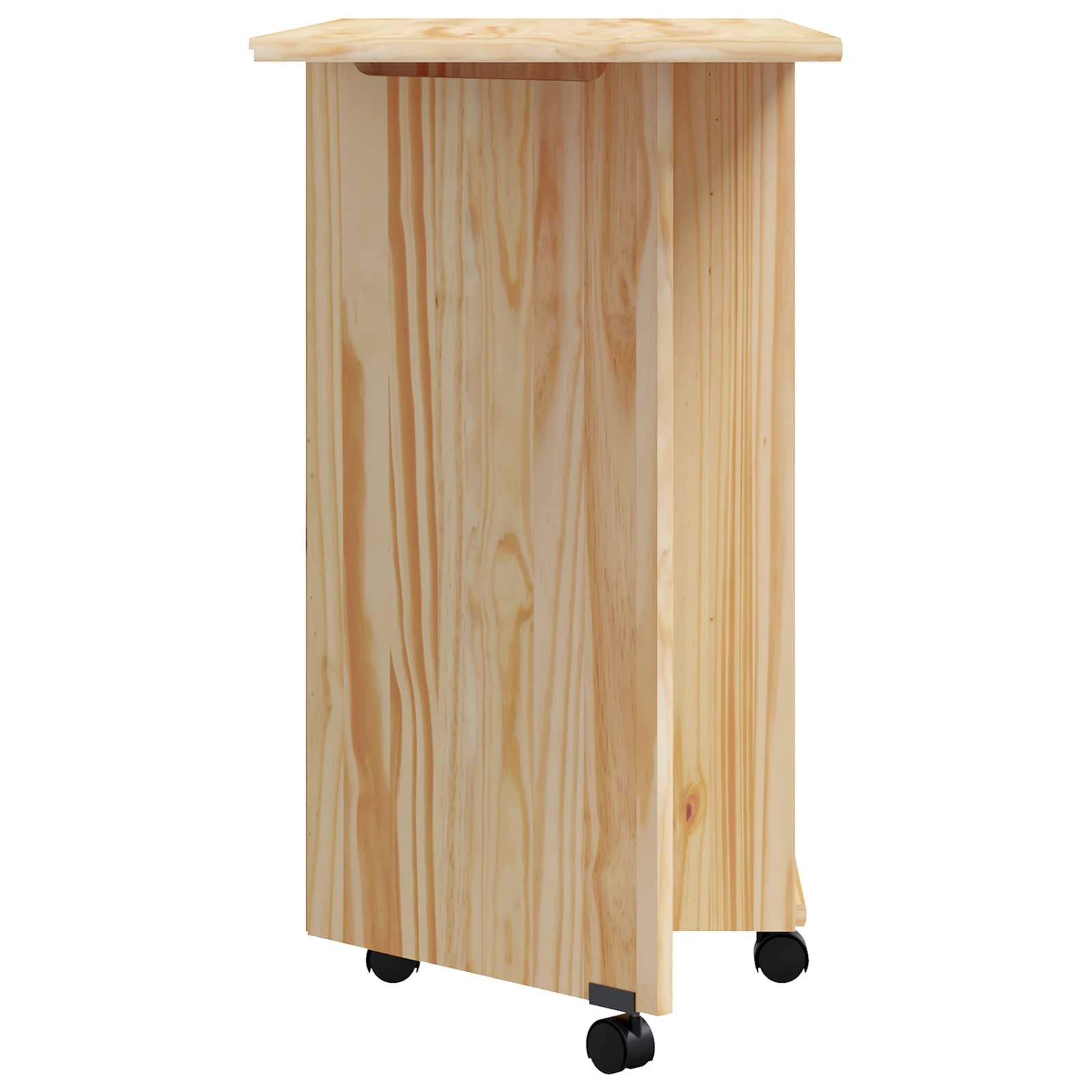Rolkast met Bureau MOSS Heldere Vernis 105,5 x 39 x 74,5 cm is nu te koop bij PeponiXL, paradijselijk wonen!
