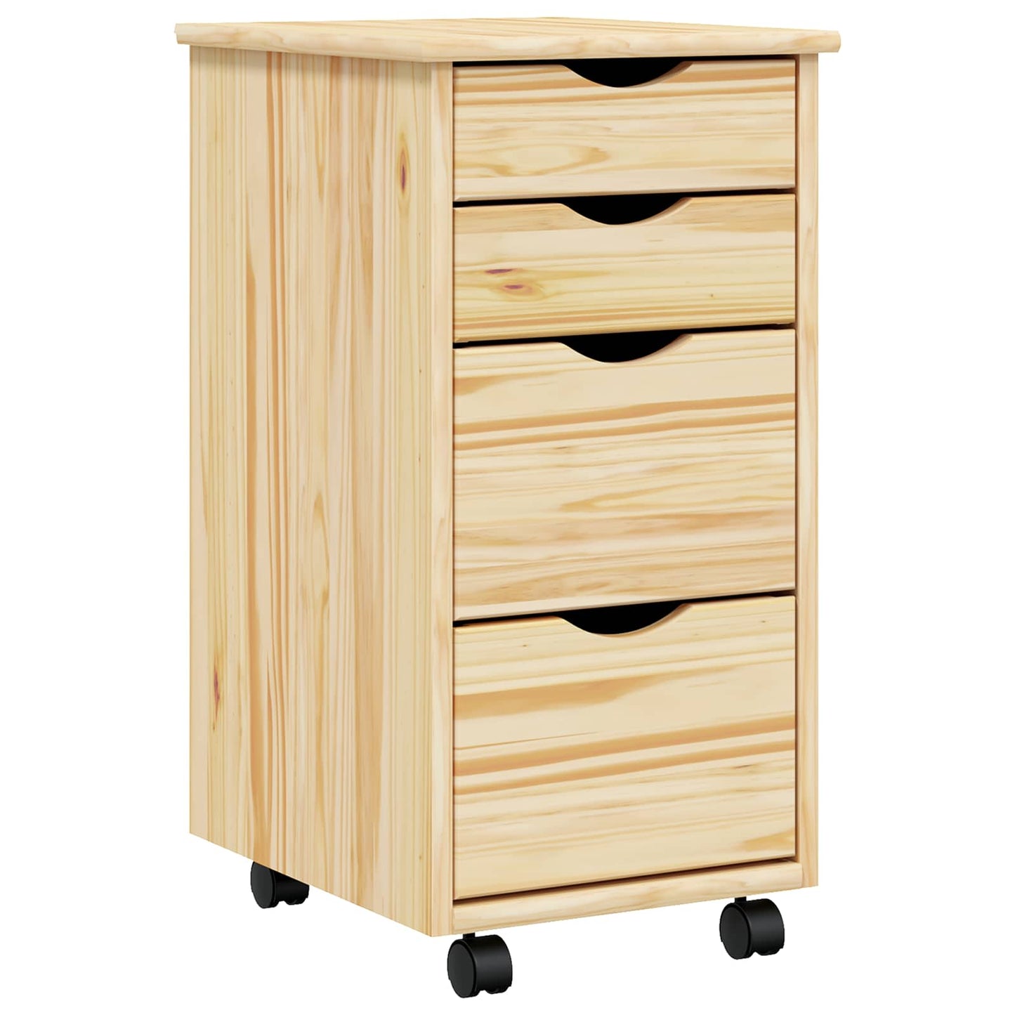 Rolkast met Bureau MOSS Heldere Vernis 34 x 39 x 65,5 cm is nu te koop bij PeponiXL, paradijselijk wonen!