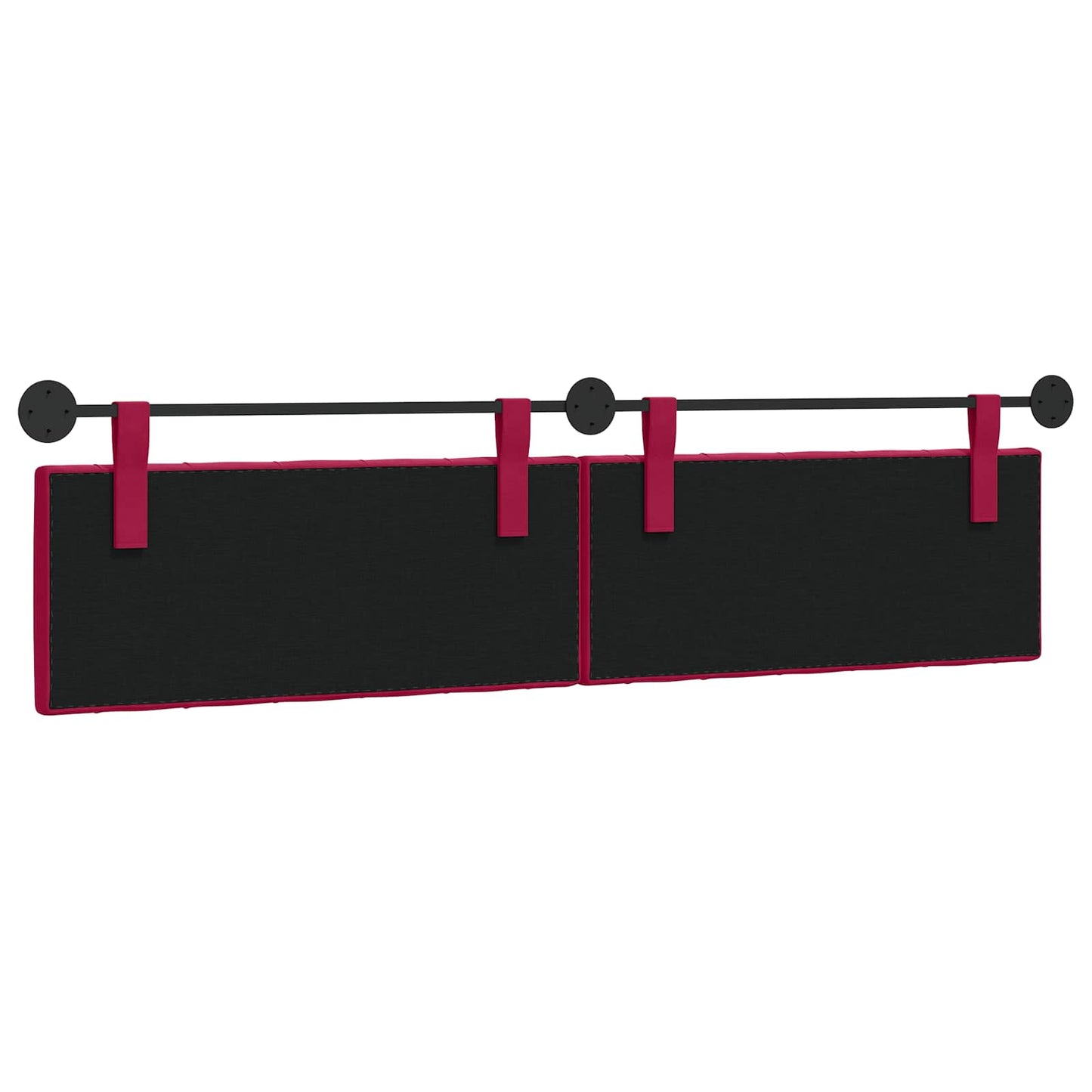 Hangend hoofdbord Wijnrood Fluweel is nu te koop bij PeponiXL, paradijselijk wonen!