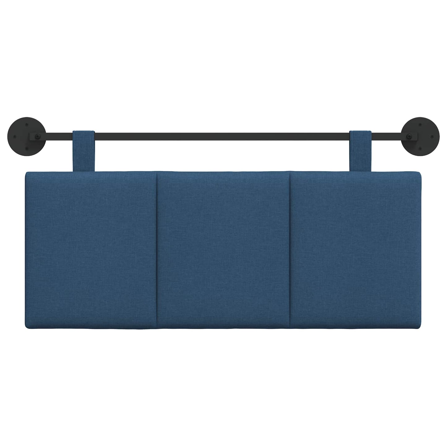 Hangend Hoofdeinde Wandgemonteerd Blauw 110 x 55 x 5 cm Stof is nu te koop bij PeponiXL, paradijselijk wonen!
