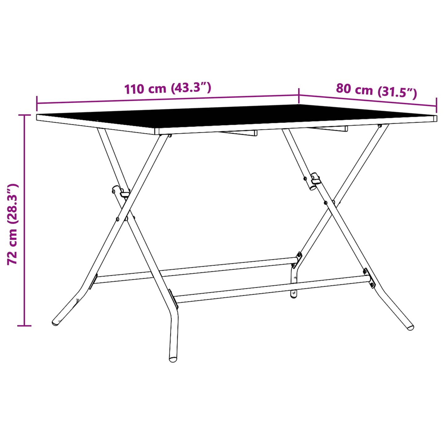 Buitenmeubelset 5 pcs Antraciet Ijzer en Staal is nu te koop bij PeponiXL, paradijselijk wonen!